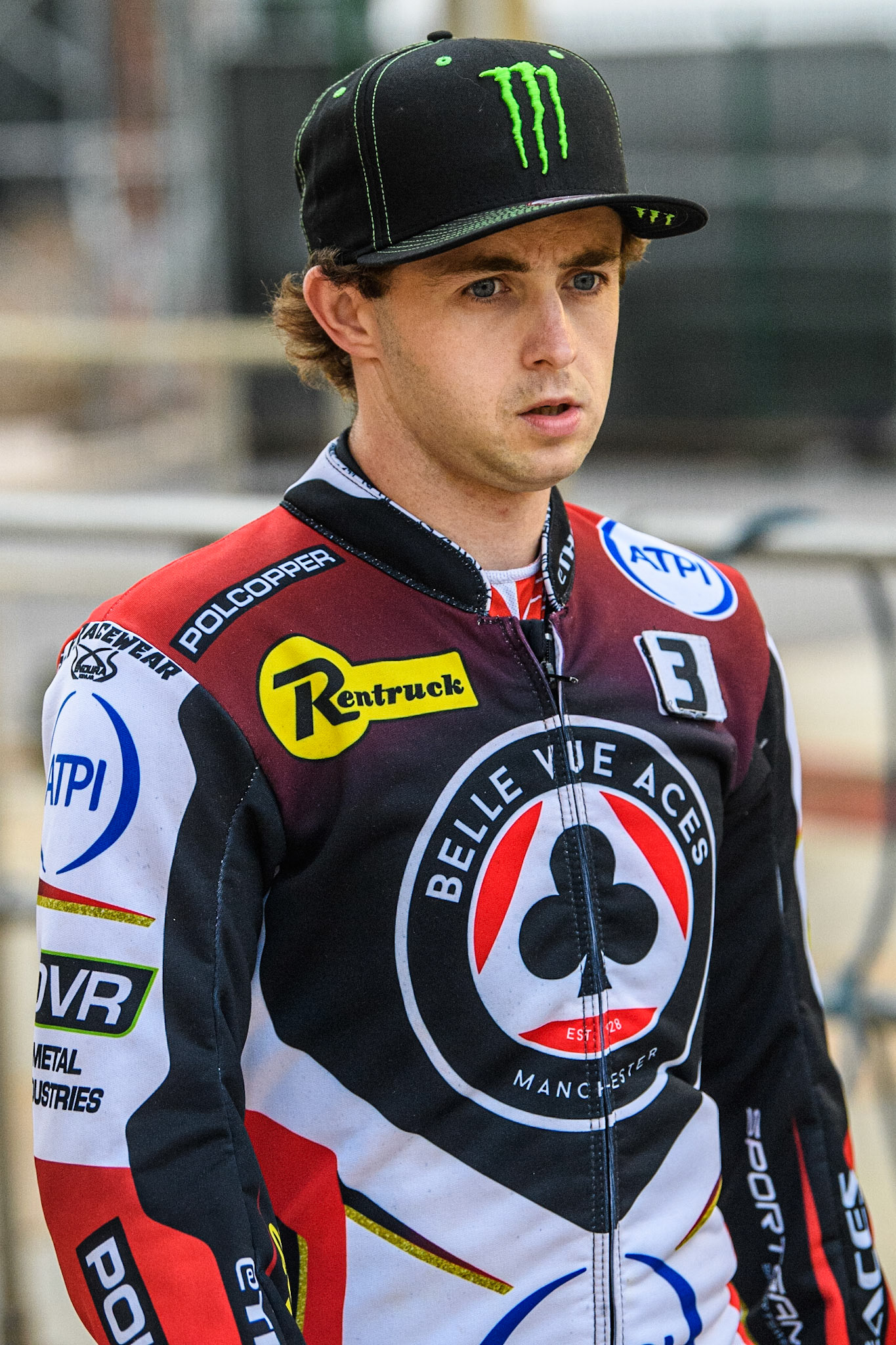 Jaimon Lidsey - Belle Vue ATPI Aces during the Sports Insure Premiership match between Belle Vue Aces and King's Lynn Stars at the National Speedway Stadium, Manchester on Monday 21st August 2023. (Photo: Ian Charles | MI News)