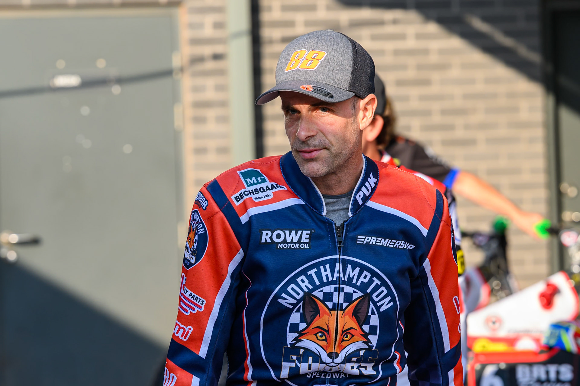 Niels-Kristian Iversen of Northampton Foxes during the Rowe Motor Oil Premiership match between Belle Vue Aces and Northampton Foxes at the National Speedway Stadium, Manchester on Monday 13th July 2026. (Photo: Ian Charles | MI News)