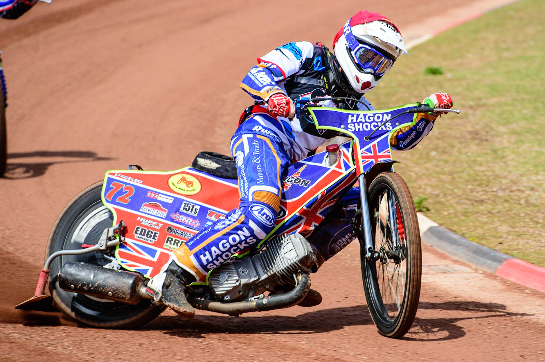 MANCHESTER, UK.  JUN 3RD  Jake Mulford   in action  for Belle Vue Cool Running Colts  during the National Development League match between Belle Vue Colts and Oxford Chargers at the National Speedway Stadium, Manchester on Friday 3rd June 2022. (Credit: Ian Charles | MI News)