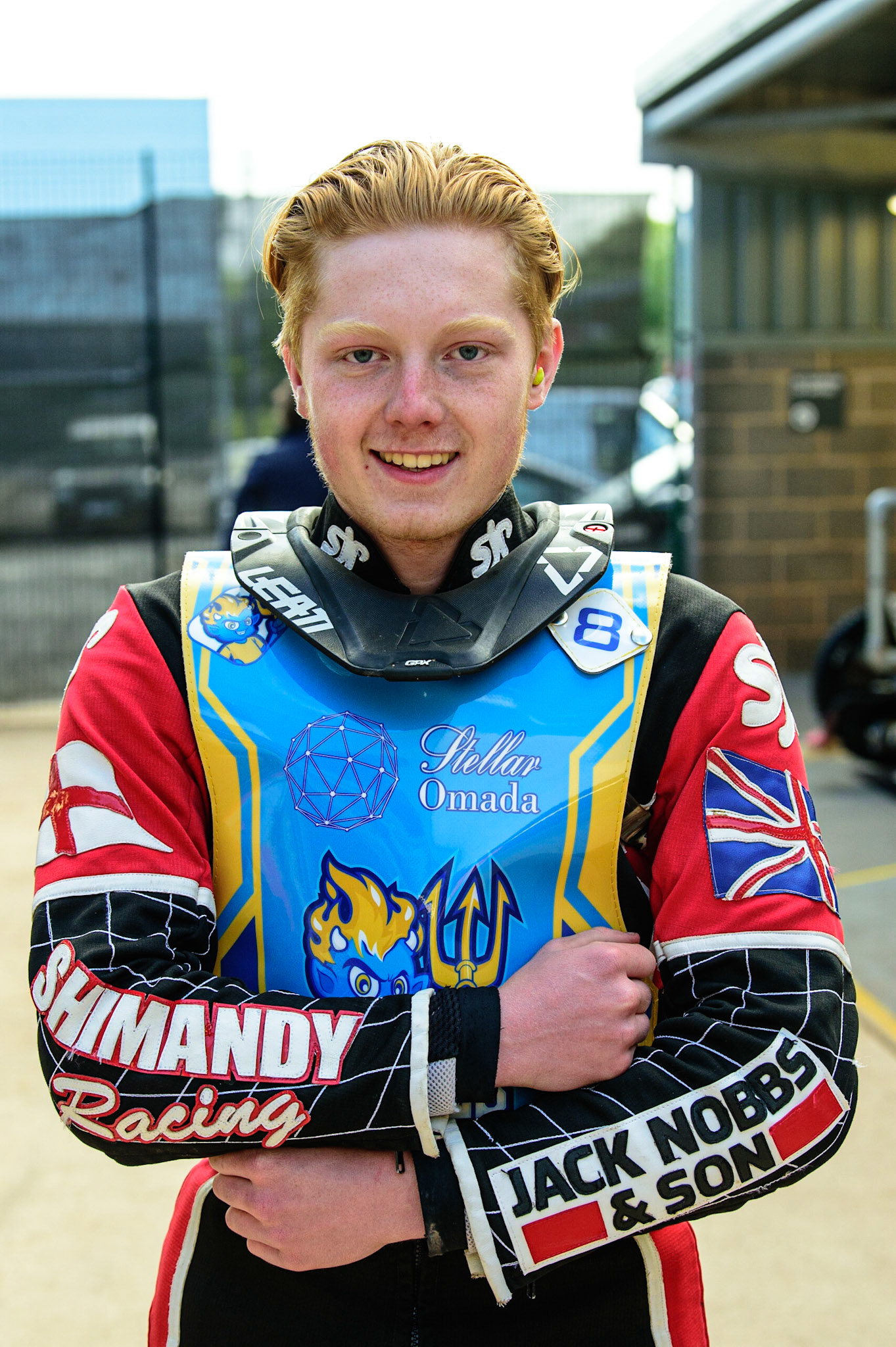 MANCHESTER, UK. MAY 27TH  Jack Shimelt of Armadale Stellar Devils during the National Development League match between Belle Vue Colts and Armadale Devils at the National Speedway Stadium, Manchester on Friday 27th May 2022. (Credit: Ian Charles | MI News)