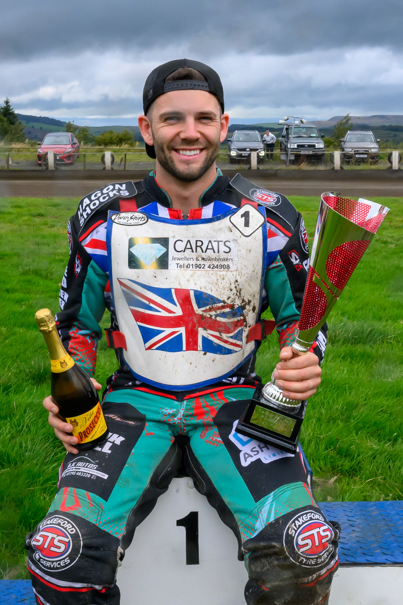 Alfie Bowtell Winner of the Derbyshire Open at Hi-Edge Speedway, Buxton on Sunday 27th September 2026. (Photo: Ian Charles | MI News)