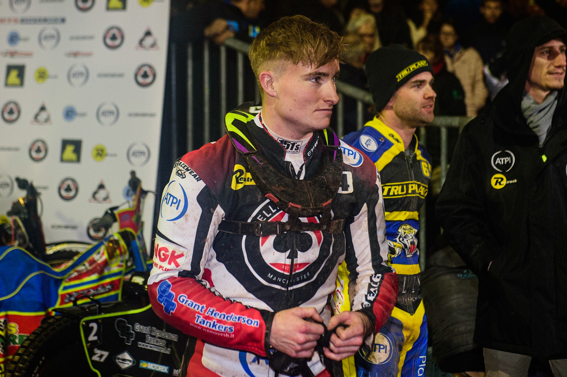 Match winner Tom Brennan   during the SGB Premiership Grand Final 2nd Leg between Sheffield Tigers and Belle Vue Aces at Owlerton Stadium, Sheffield on Thursday 13th October 2022. (Credit: Ian Charles | MI News)