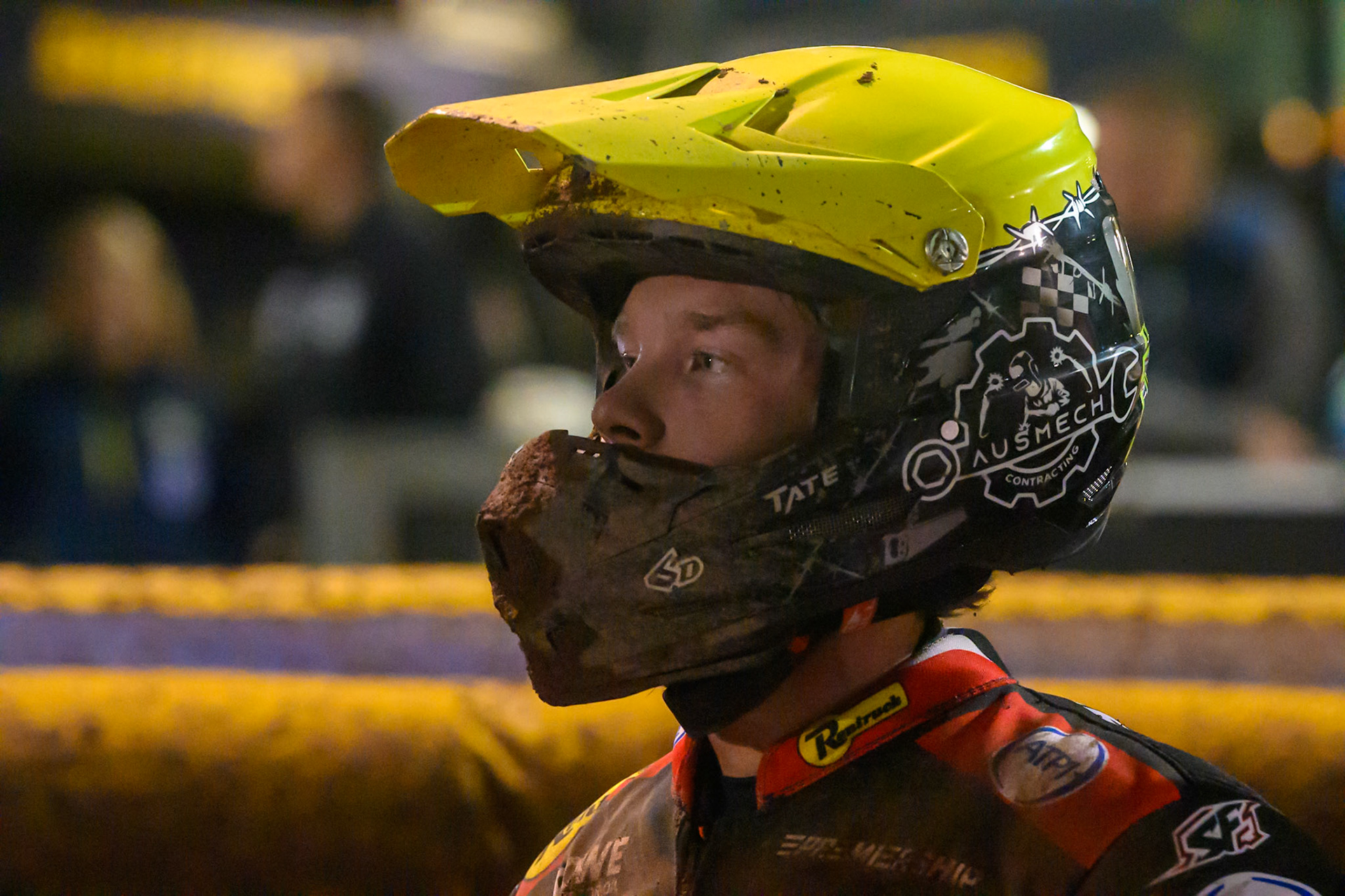 Tate Zischke of Belle Vue Aces during the Rowe Motor Oil Premiership Grand Final 1st Leg match between Sheffield Tigers and Belle Vue Aces at Owlerton Stadium, Sheffield on Monday 12th October 2026. (Photo: Ian Charles | MI News)