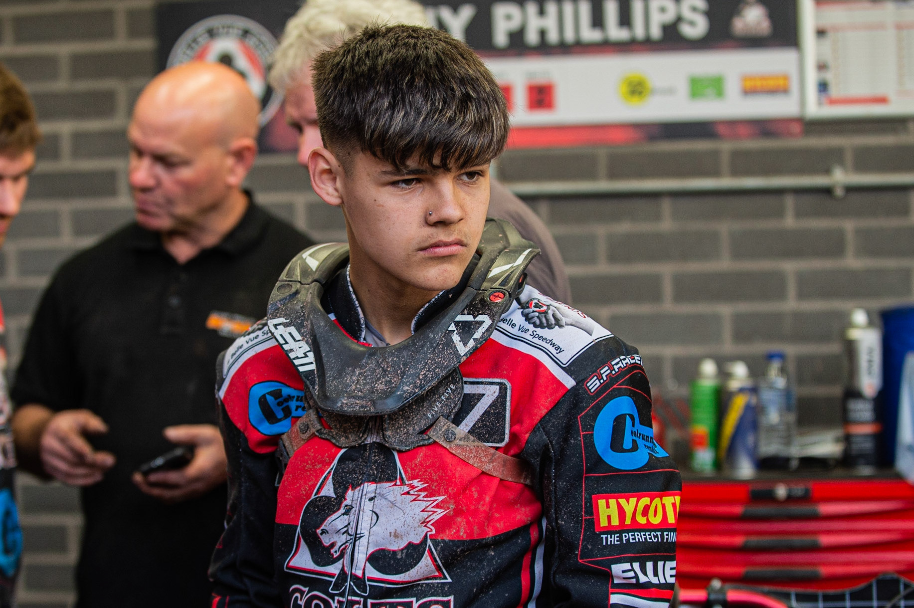 Photo: Ian Charles

Jordan Palin about to go out

Belle Vue Colts v Plymouth Gladiators National League, Belle Vue National Speedway Stadium, Manchester, Thursday 23  May  2019