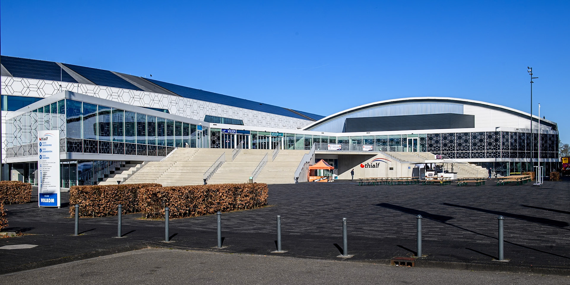 The Ice Stadium Thialf during the FIM Ice Speedway Gladiators World Championship, Final 4 at the Ice Stadium, Thialf, Heerenveen on Sunday 6th April 2025. (Photo: Ian Charles | MI News)