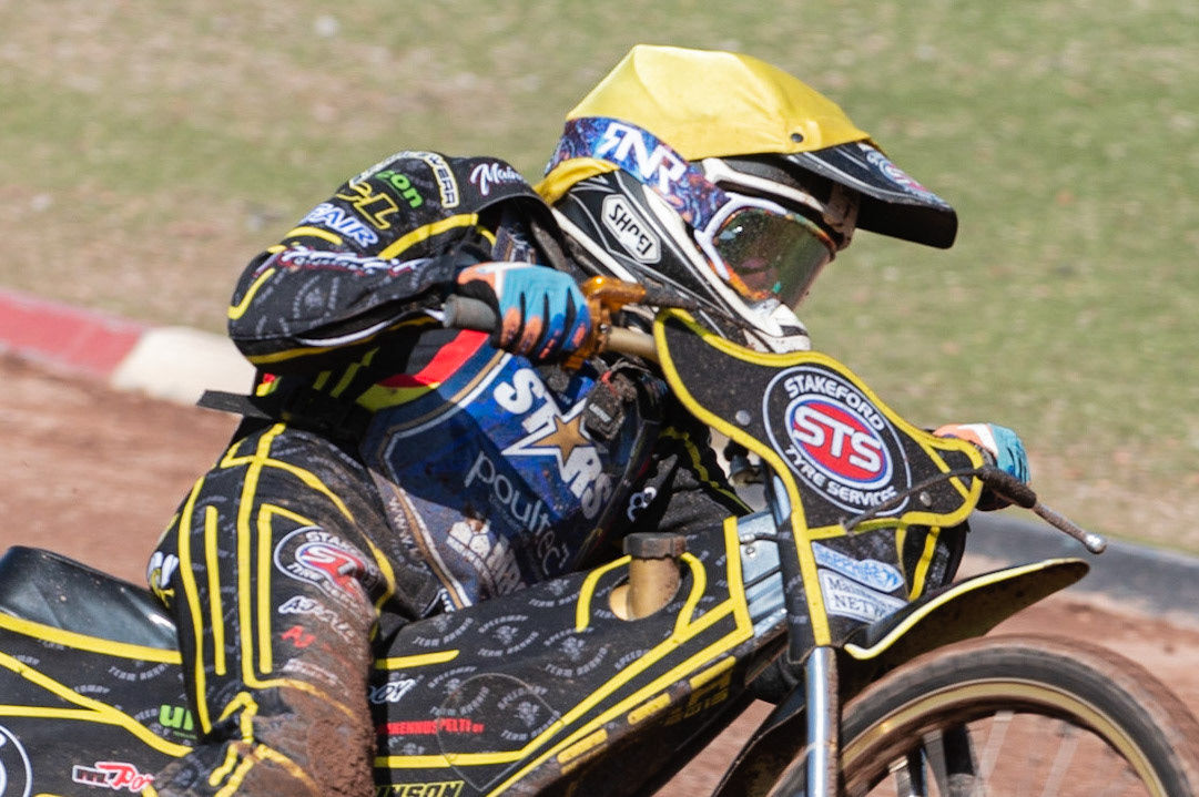 Photo: Ian Charles

Tero Aarnio 

Belle Vue Aces v Kings Lynn Stars, British Speedway Premiership, Belle Vue National Speedway Stadium, Manchester, Monday 26  August  2019