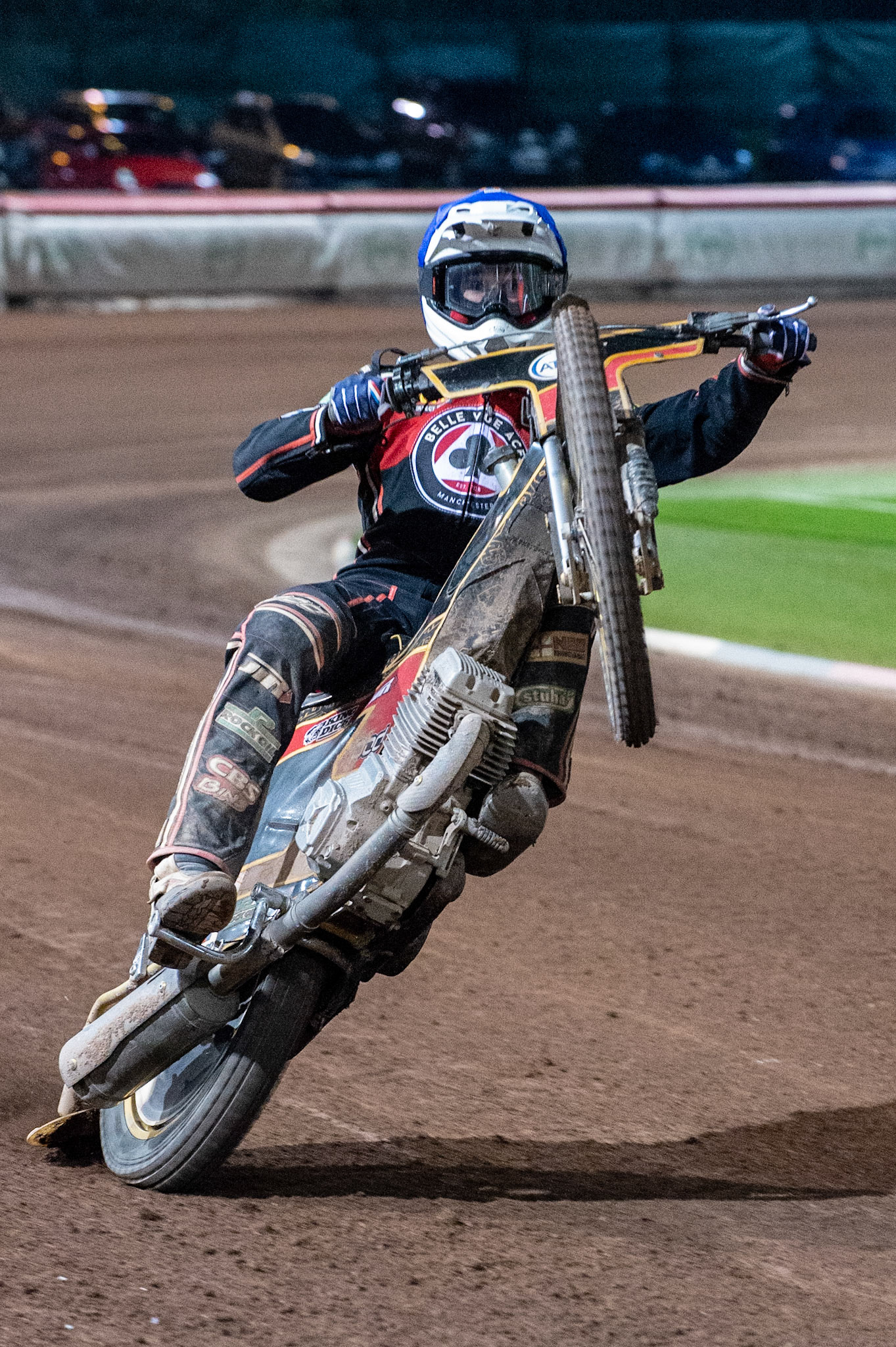 Photo by Ian Charles:

Max Fricke pulls a wheelie

Belle Vue Aces v Peterborough Panthers, National Speedway Stadium, Manchester, Wednesday, 10, April, 2019