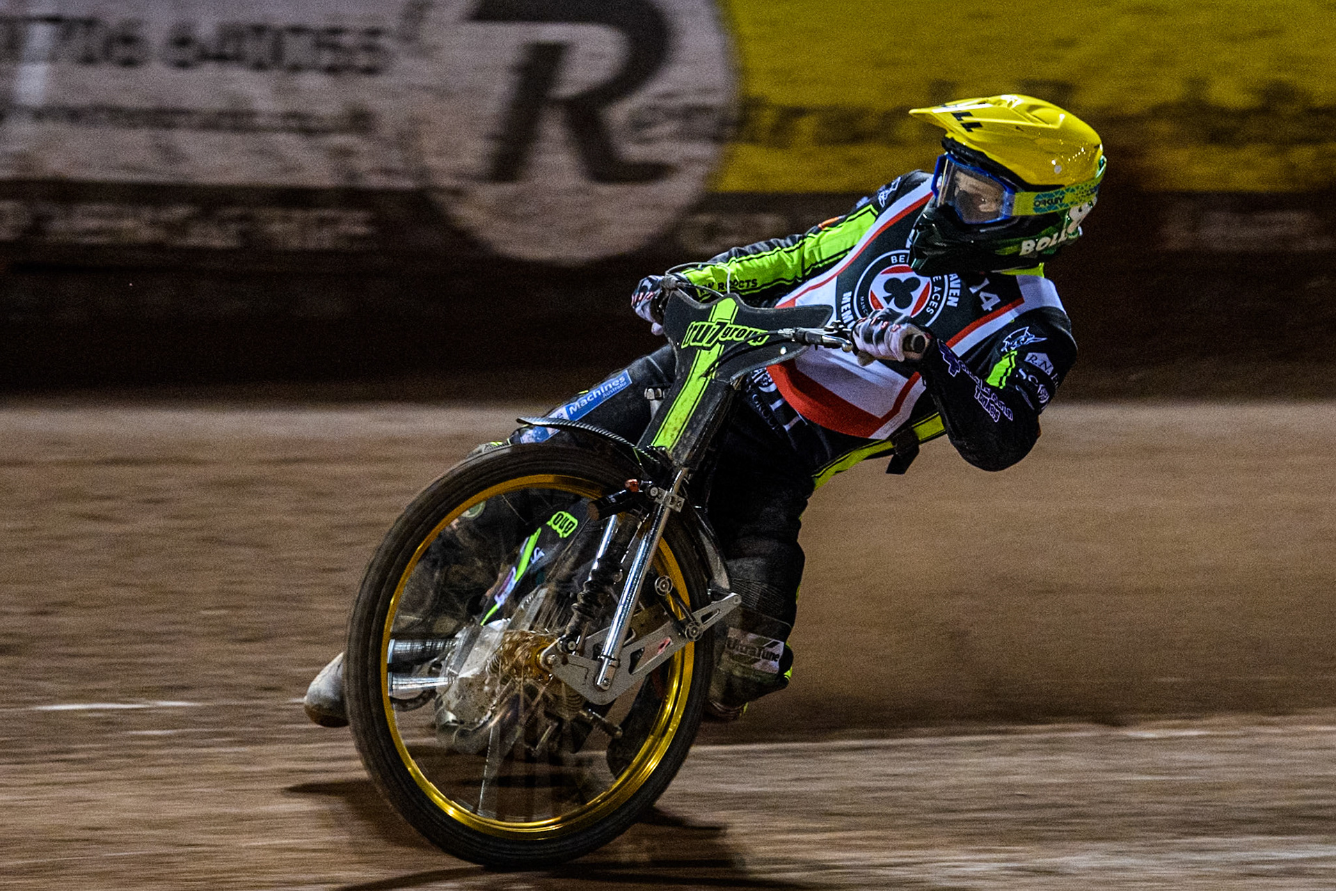 Australia's Jason Doyle in action during the Peter Craven Memorial Trophy meeting at the National Speedway Stadium, Manchester on Monday 18th March 2024. (Photo: Ian Charles | MI News)