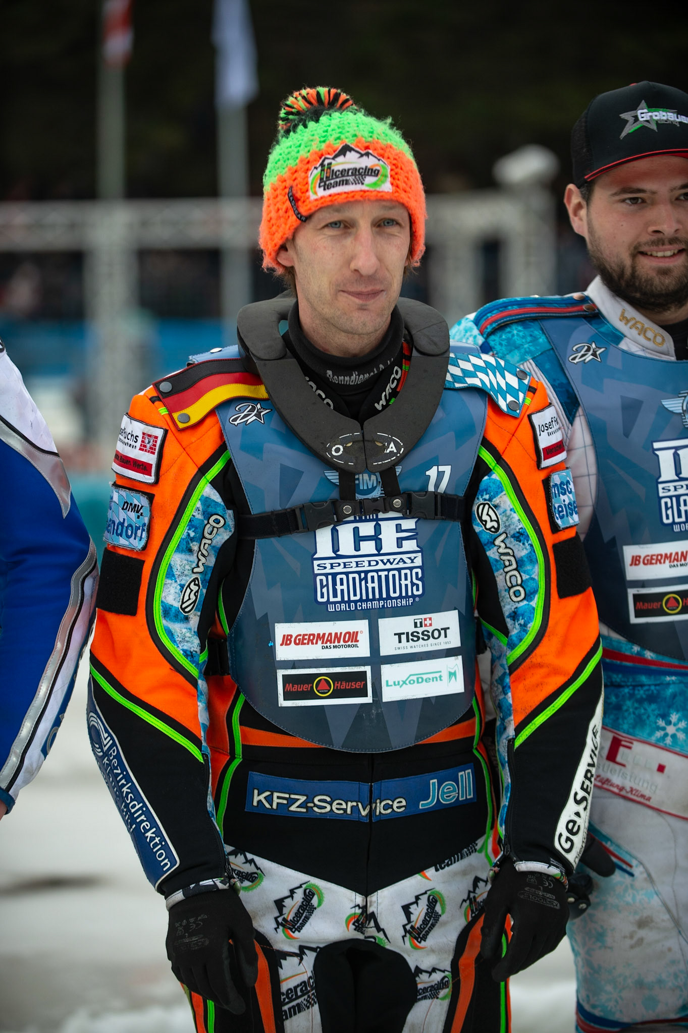 Photo: Ian Charles

Markus Jell (17) - Track Reserve

FIM Ice Speedway Gladiators World Championship, Final 3.1, Horst-Dohm Eisstadion, Berlin, Germany Saturday  2  March  2019