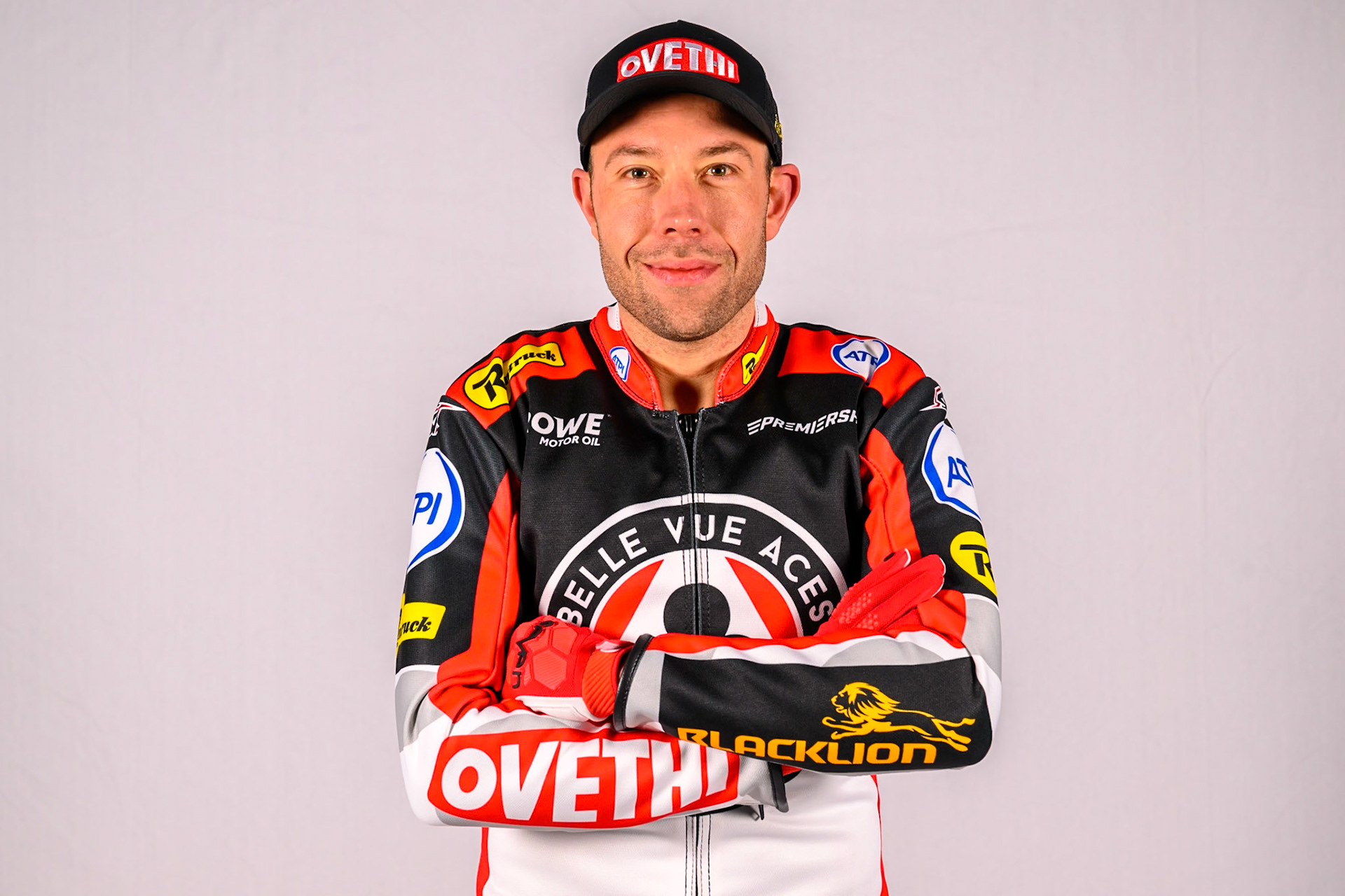 Peter Kildemand of Belle Vue Aces during the Belle Vue Aces Media Day at the National Speedway Stadium, Manchester on Wednesday 11th March 2026. (Photo: Ian Charles | MI News)