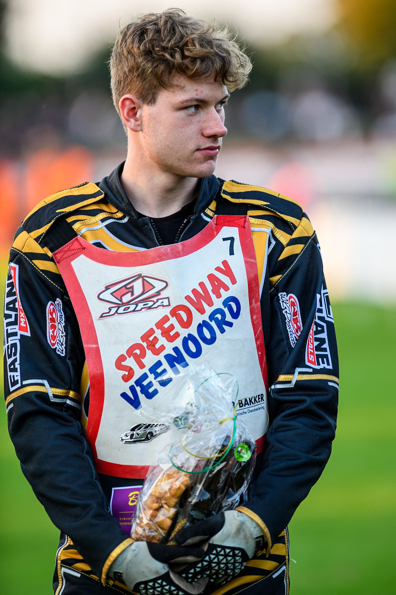 Victor Larsen of Denmark during the Golden JOPA Helmet at Sportpark Veenoord, Veenoord, Netherlands on Saturday 21st September 2024. (Photo: Ian Charles | MI News)