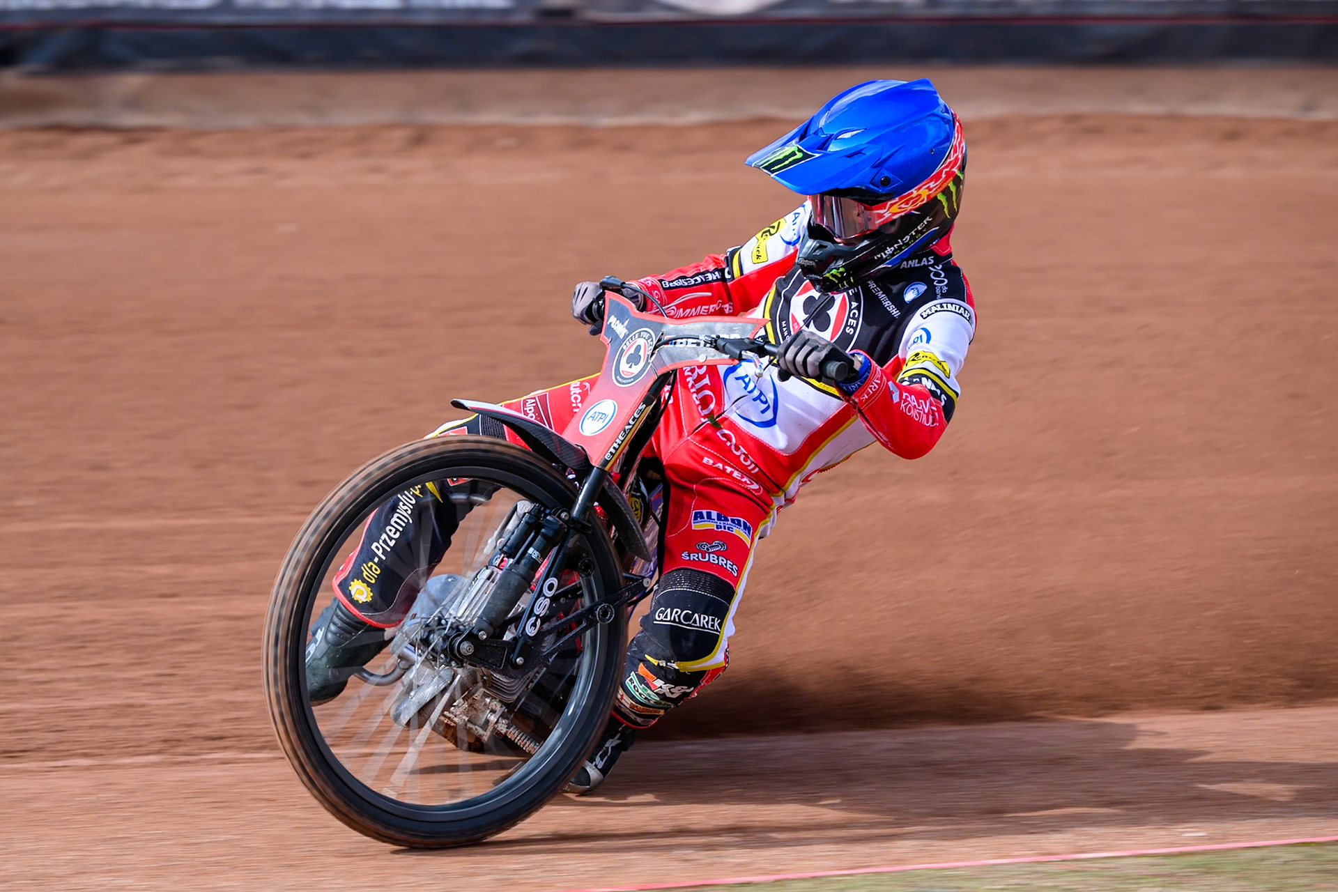 Tate Zischke of Belle Vue Aces in action during the Belle Vue Aces Media Day at the National Speedway Stadium, Manchester on Wednesday 11th March 2026. (Photo: Ian Charles | MI News)