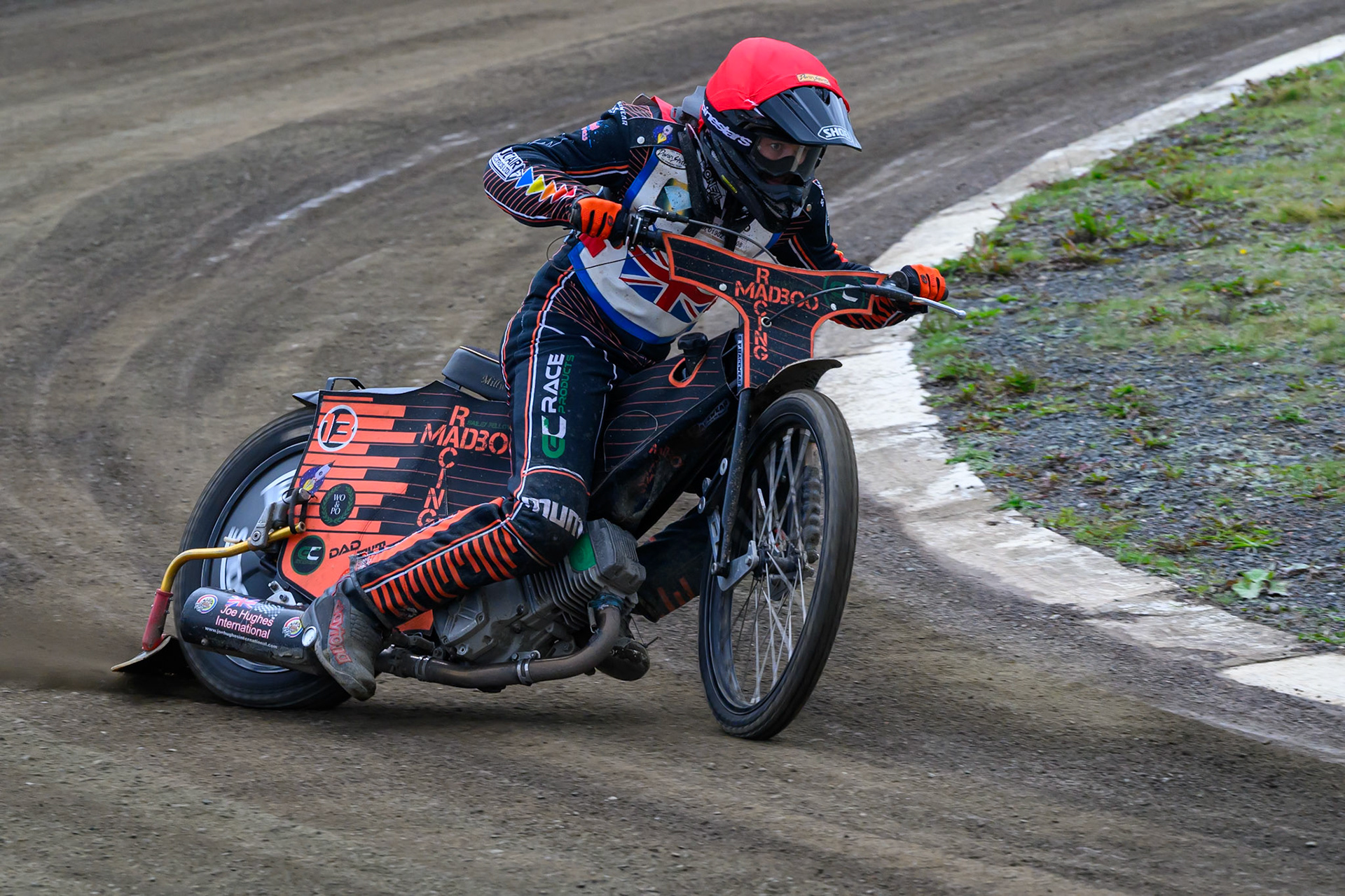 Bailey Fellows in action during the Derbyshire Open at Hi-Edge Speedway, Buxton on Sunday 27th September 2026. (Photo: Ian Charles | MI News)