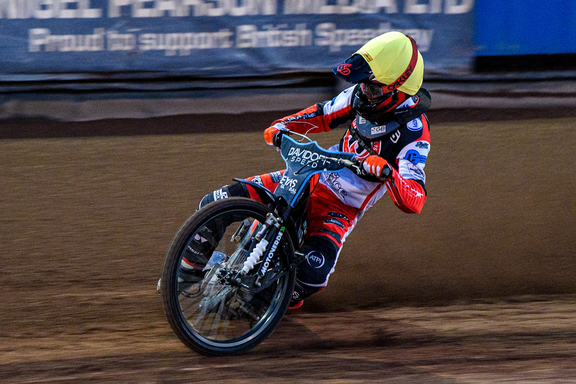 Belle Vue Colts' Freddy Hodder  in action during the WSRA National Development League match between Sheffield Tiger Cubs and Belle Vue Colts at Owlerton Stadium, Sheffield on Thursday 12th September 2024. (Photo: Ian Charles | MI News)