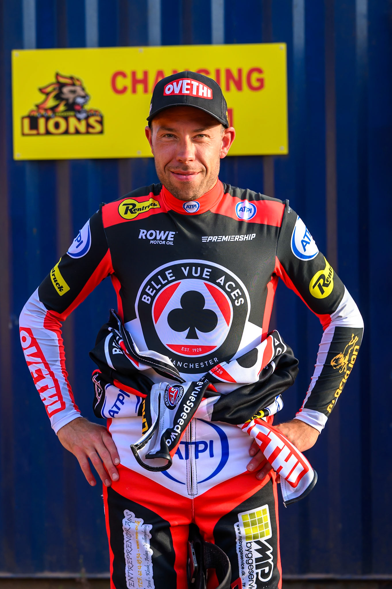 Peter Kildemand of Belle Vue Aces during the Rowe Motor Oil Premiership match between Leicester Lions and Belle Vue Aces at the Hydroscan Arena, Leicester on Thursday 23rd July 2026. (Photo: Ian Charles | MI News)
