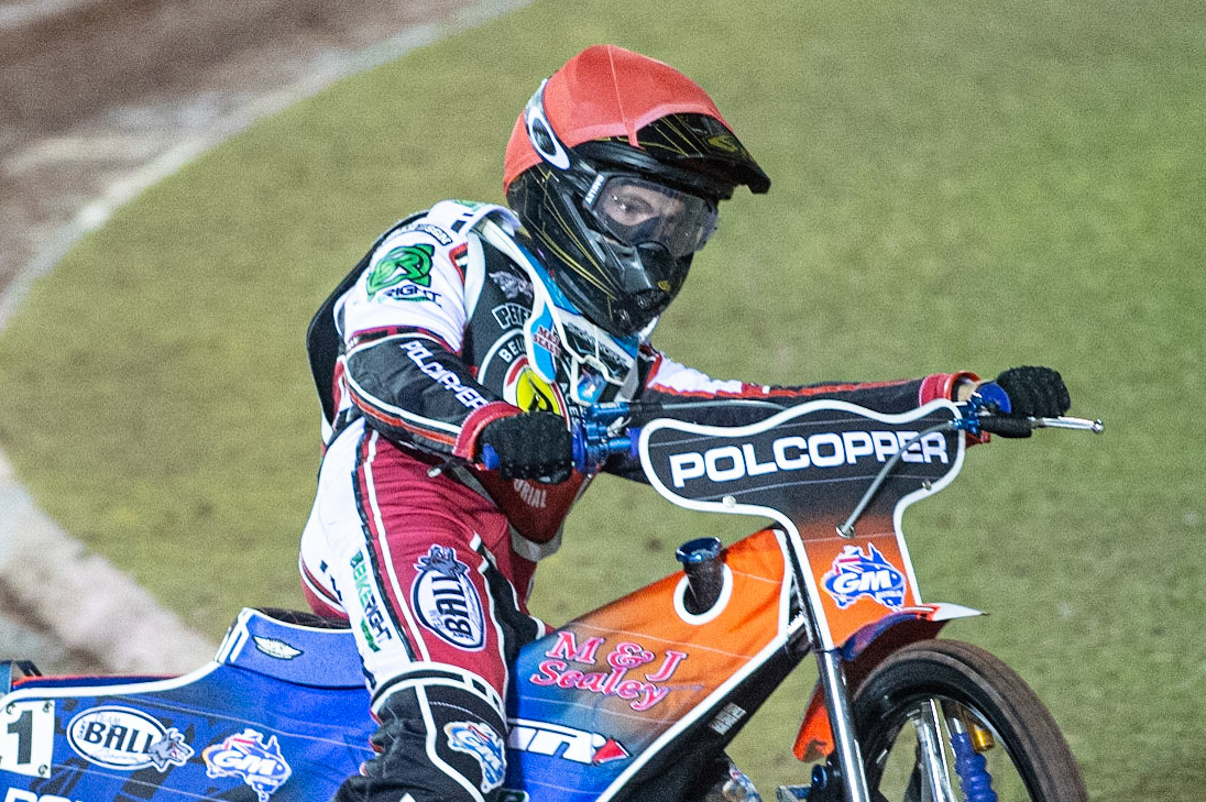 Photo: Ian CharlesBrady Kurtz in action Peter Craven Memorial Trophy, National Speedway Stadium, Manchester Thursday  22  October  2020