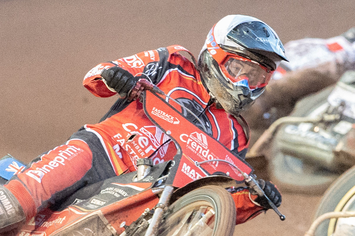 Photo by Ian Charles:

Bradley Wilson-Dean in action 

Belle Vue Aces v Peterborough Panthers, National Speedway Stadium, Manchester, Wednesday, 10, April, 2019
