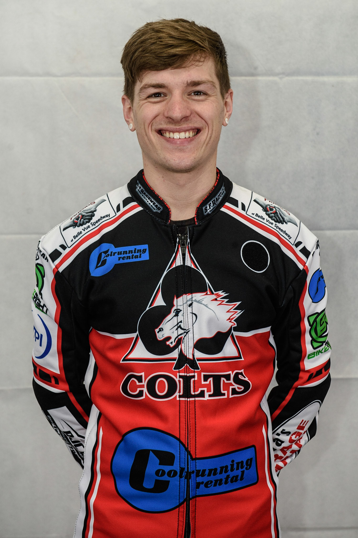 Photo: Ian CharlesConnor Coles - Belle Vue ColtsBelle Vue Press &amp; Practice, , National Speedway Stadium, Manchester Thursday  13  May  2021