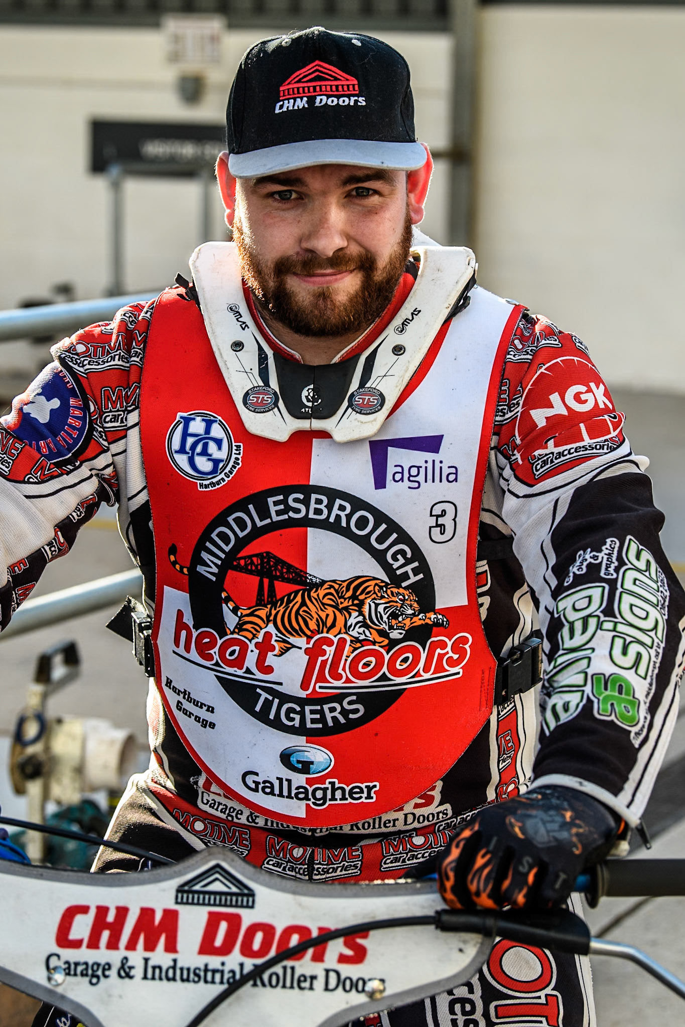 Middlesbrough Tigers' Danny Phillips during the WSRA National Development League match between Belle Vue Colts and Middlesbrough Tigers at the National Speedway Stadium, Manchester on Monday 17th June 2024. (Photo: Ian Charles | MI News)