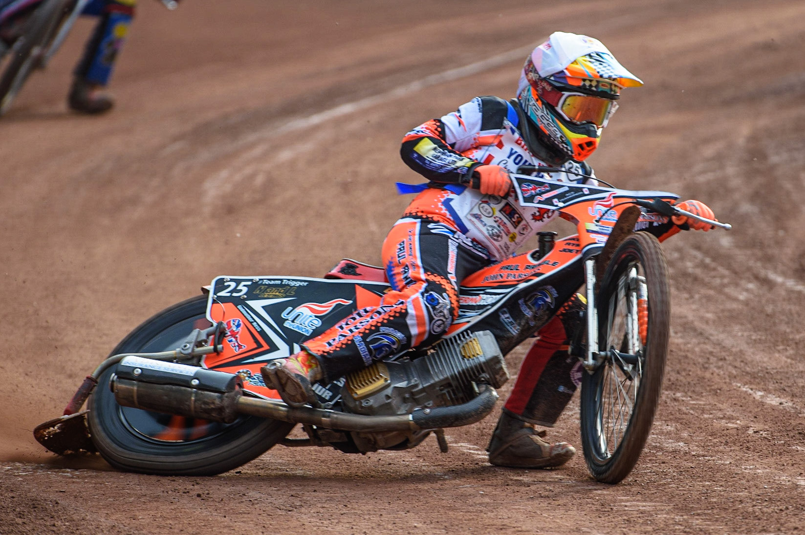 MANCHESTER, UK. MAY 28TH   Ben Trigger  in action  during the British Junior Championship at the National Speedway Stadium, Manchester on Friday 28th May 2021. (Credit: Ian Charles | MI News)