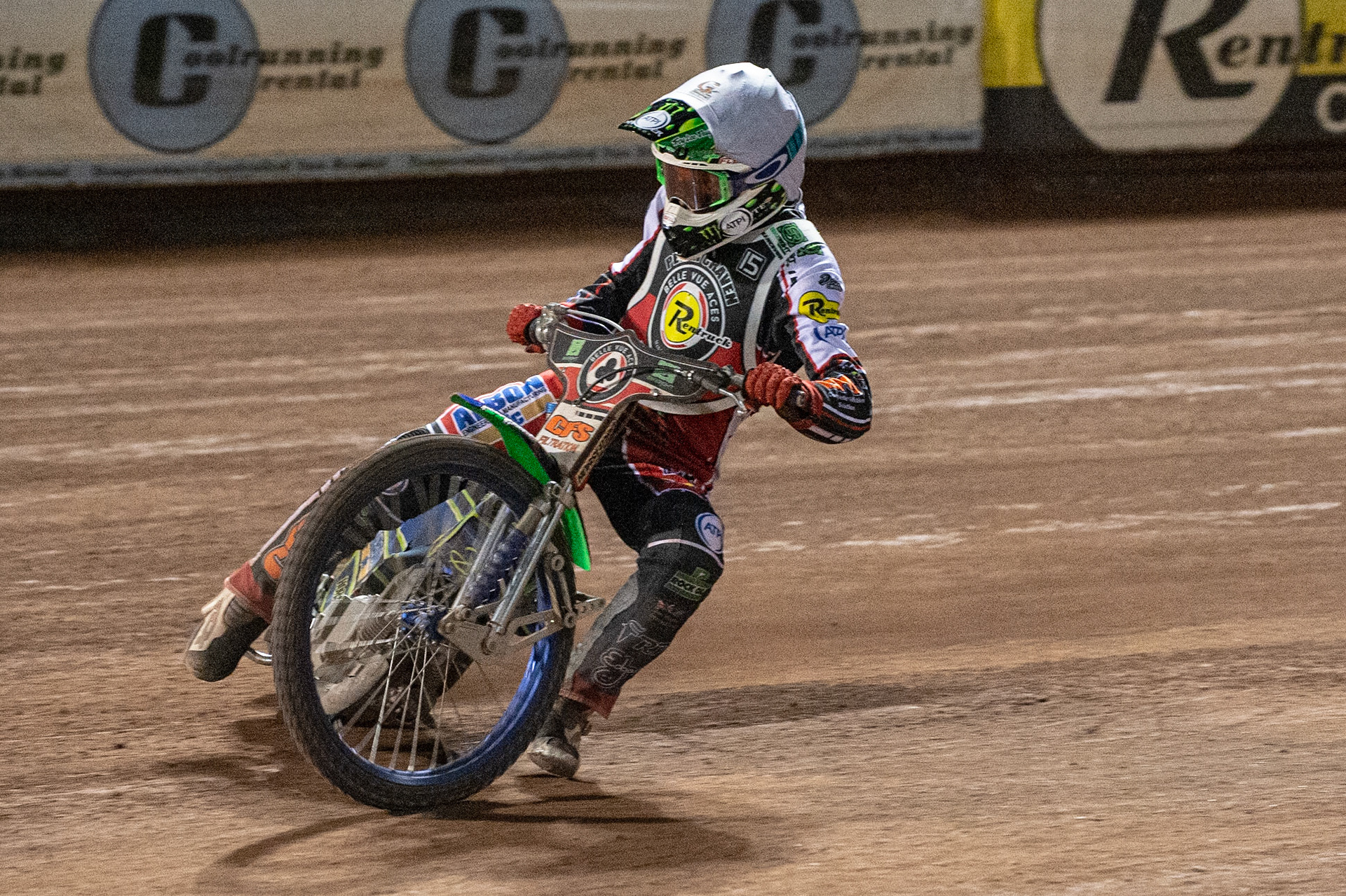 Photo: Ian CharlesDan Bewley in action Peter Craven Memorial Trophy, National Speedway Stadium, Manchester Thursday  22  October  2020
