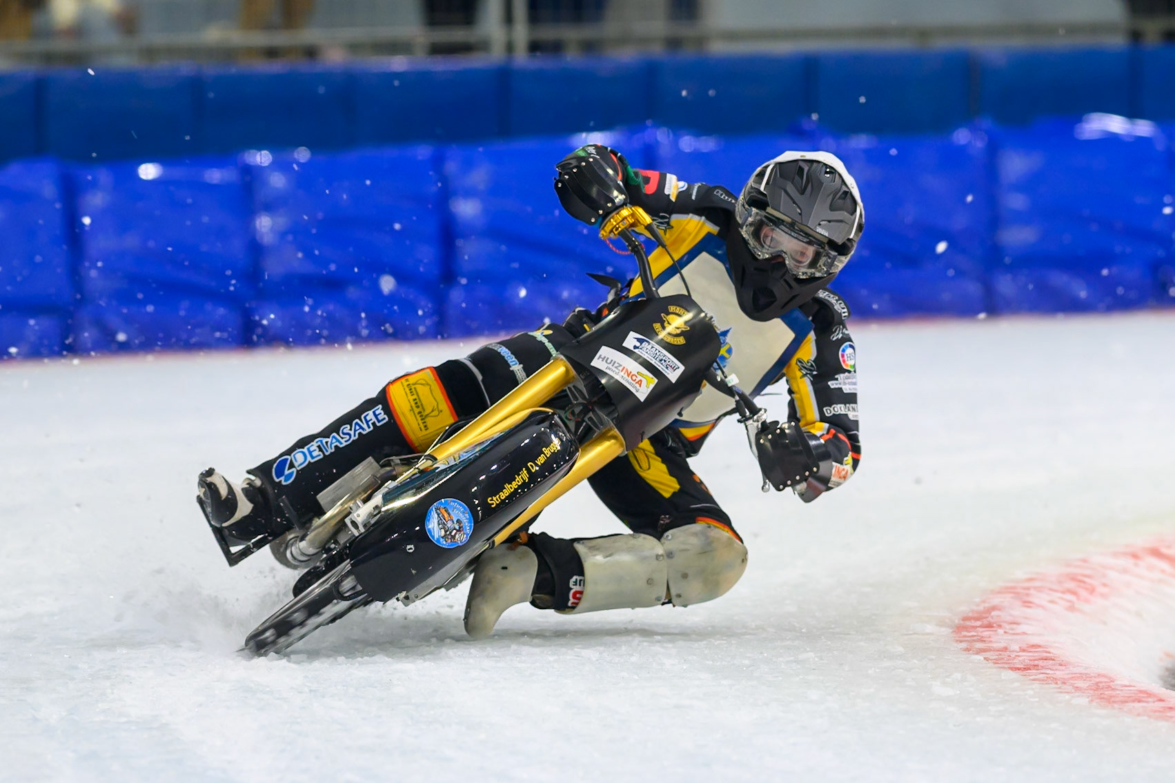 Tobias Nordkvist of Sweden in action during the ROELOF THIJS BOKAAL at Ice Rink Thialf, Heerenveen on Friday 10th April 2026.  (Photo: Ian Charles | MI News)