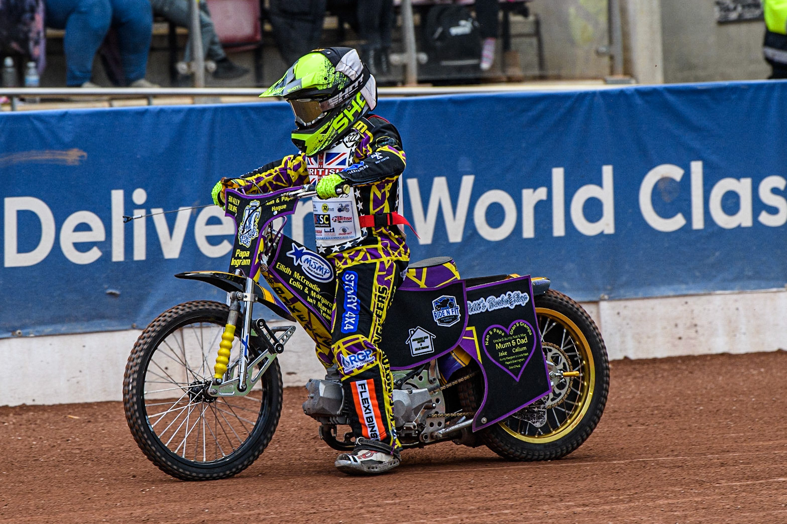 Lewis Hague in action  during the British Youth Championships at the National Speedway Stadium, Manchester on Friday 12th May 2023. (Photo: Ian Charles | MI News)