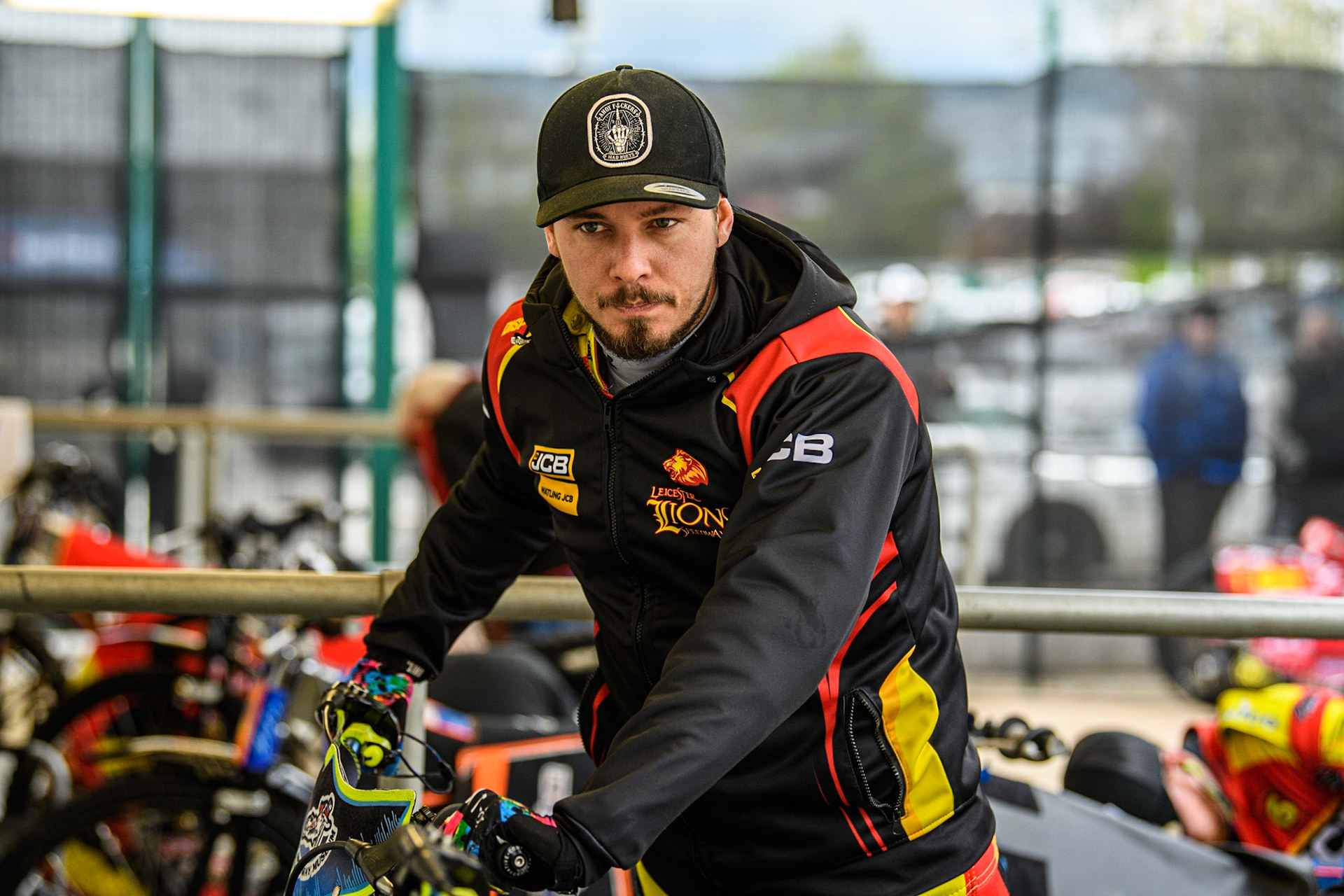 Nick Morris - Leicester Watling JCB Lions  during the SGB Premiership match between Belle Vue Aces and Leicester Lions at the National Speedway Stadium, Manchester on Monday 1st May 2023. (Photo: Ian Charles | MI News)