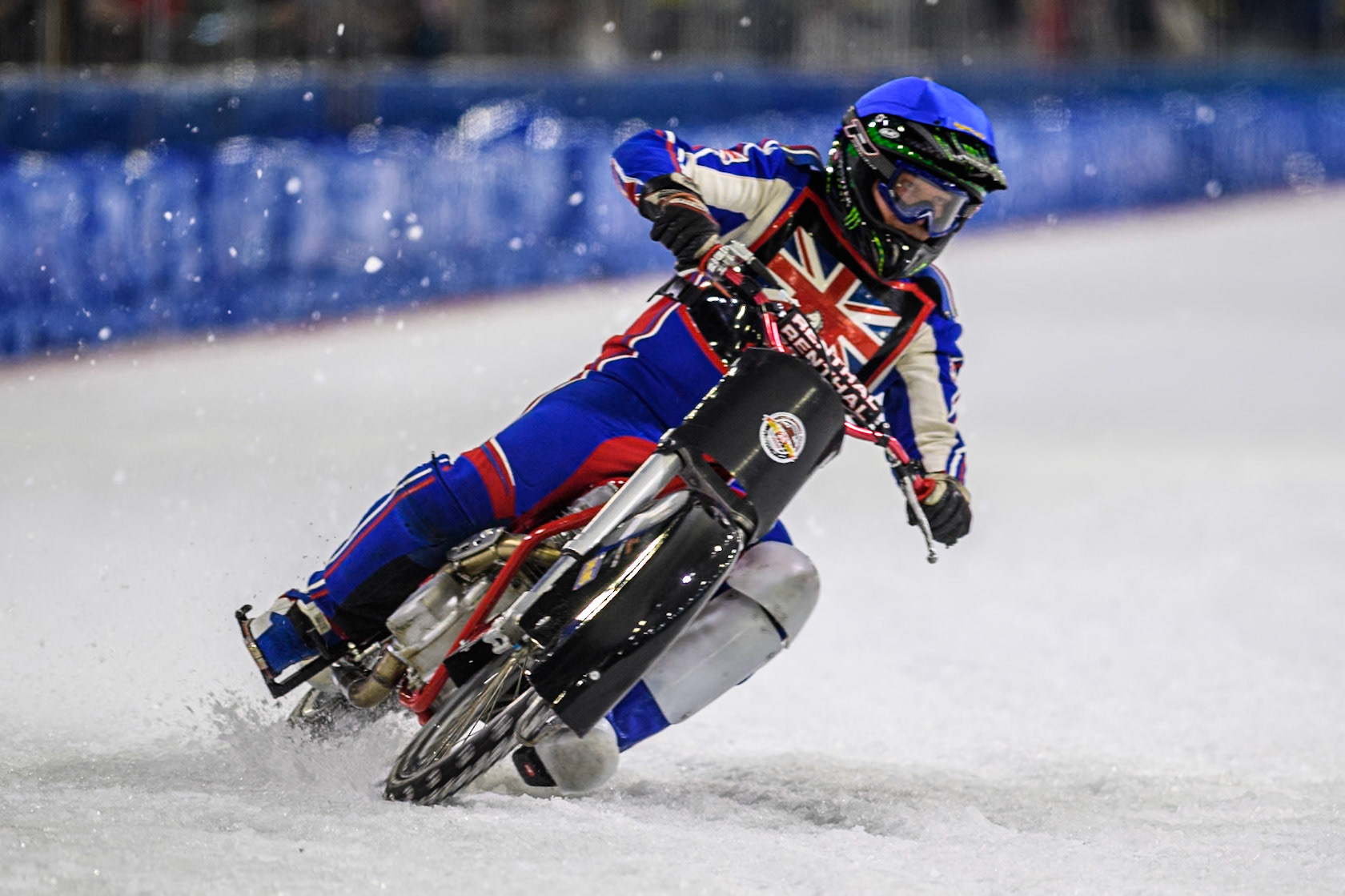 Rob Irving of Great Britain in action during the Roelof Thijs Bokaal, Ice Rink Thialf, Heerenveen, Netherlands on Friday 4th April 2025. (Photo: Ian Charles | MI News)