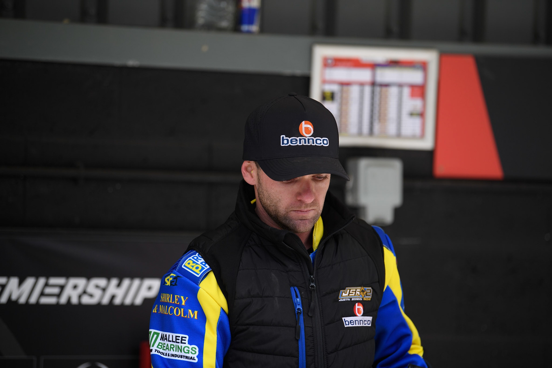 during the Rowe Motor Oil Premiership match between Belle Vue Aces and Sheffield Tigers at the National Speedway Stadium, Manchester on Monday 5th May 2025. (Photo: Ian Charles | MI News)