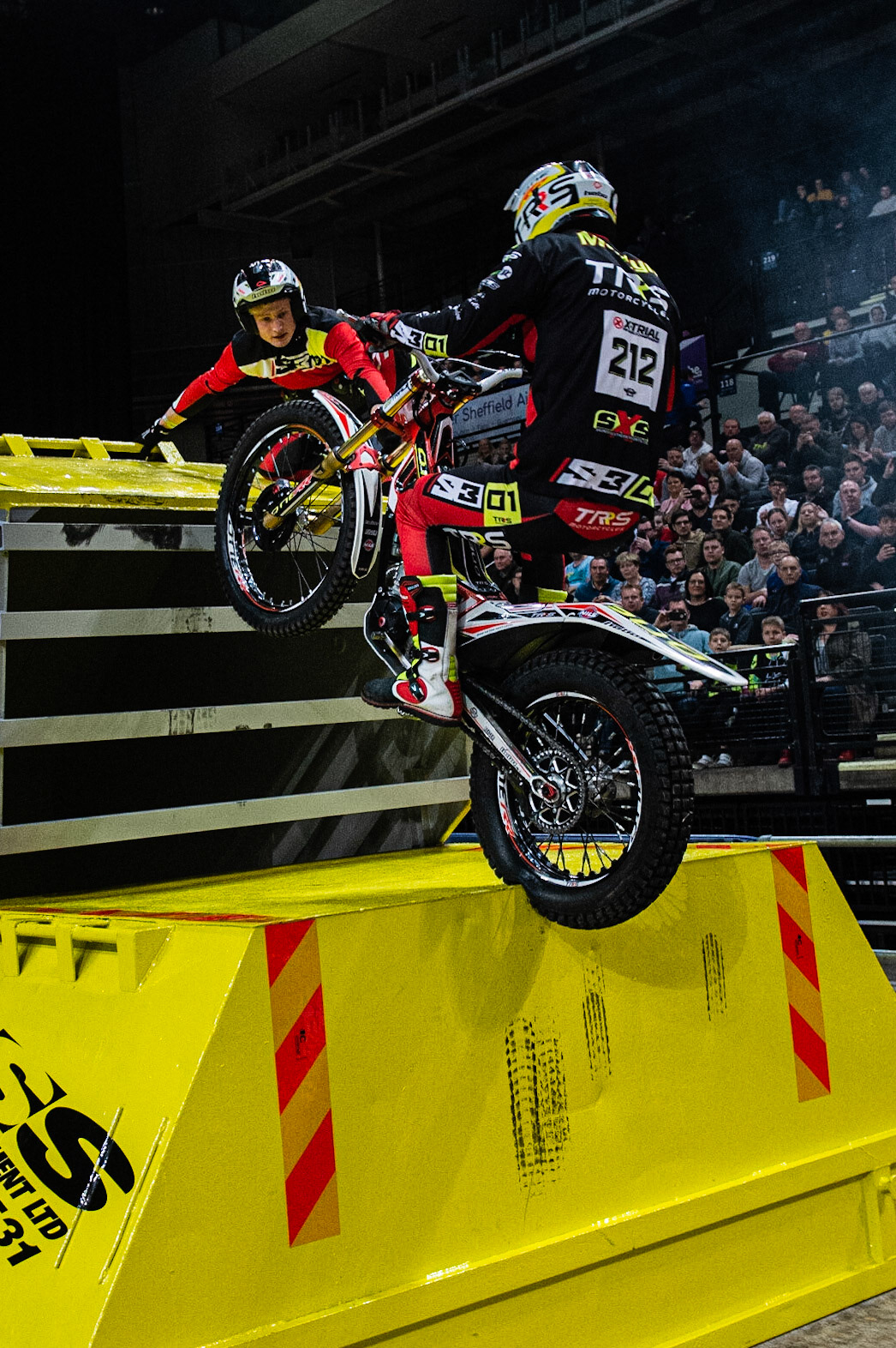 SHEFFIELD, ENGLAND  - DECEMBER 28TH  Toby Martyn, UK (Beta) on Section 6  during the 25th Anniversary Sheffield Indoor Trial at the FlyDSA Arena, Sheffield on Saturday 28th December 2019. (Credit: Ian Charles | MI News)