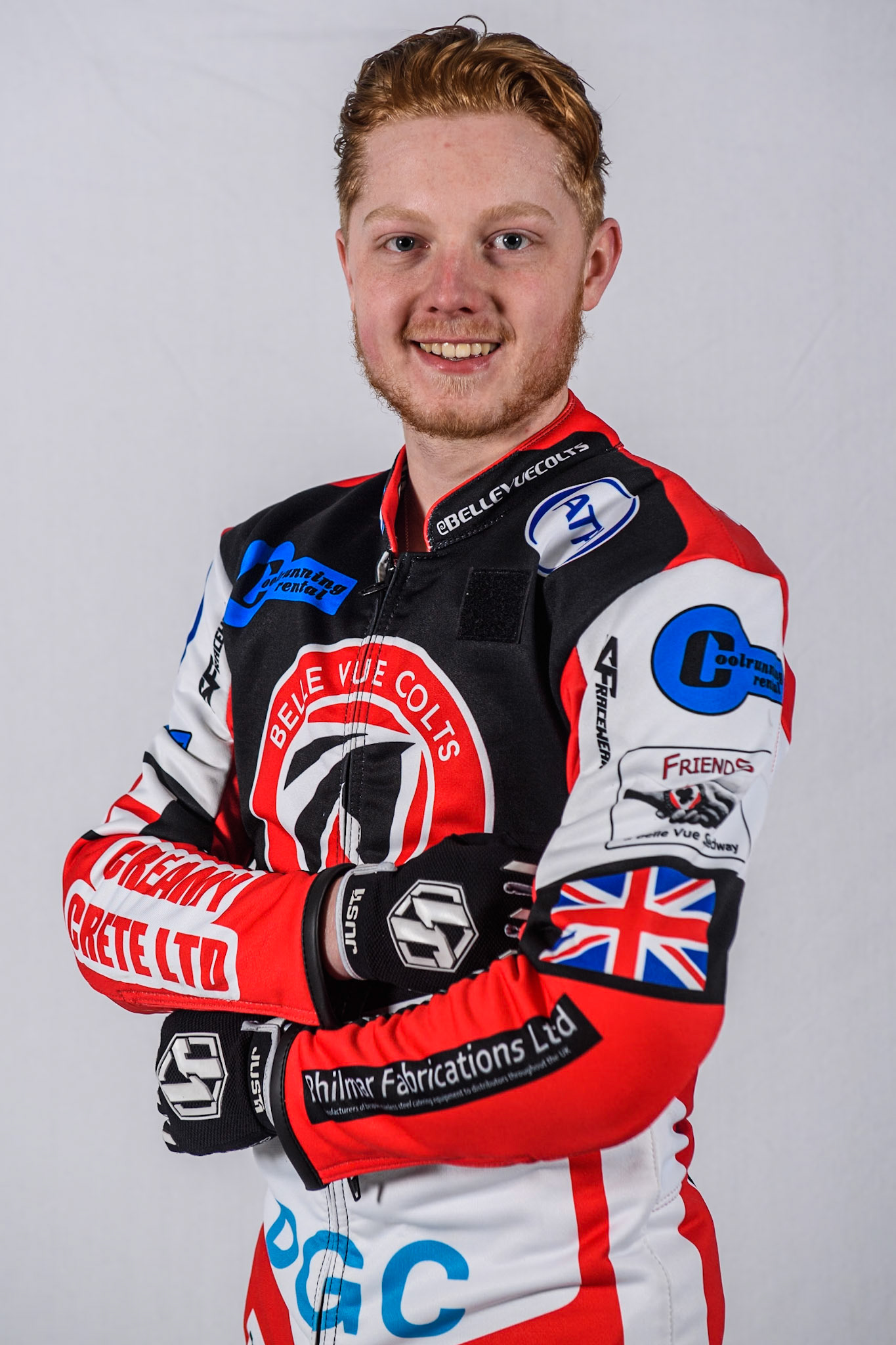 Belle Vue Colts' rider Jack Shimelt  during the Belle Vue Aces Media Day at the National Speedway Stadium, Manchester on Monday 11th March 2024. (Photo: Ian Charles | MI News)
