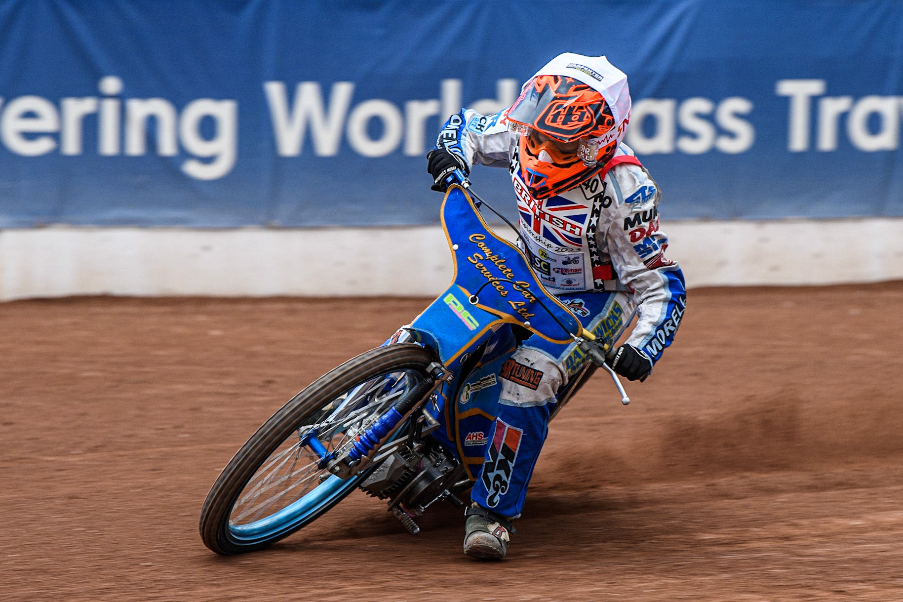 Ellis Newell in action  during the British Youth Championships at the National Speedway Stadium, Manchester on Friday 12th May 2023. (Photo: Ian Charles | MI News)