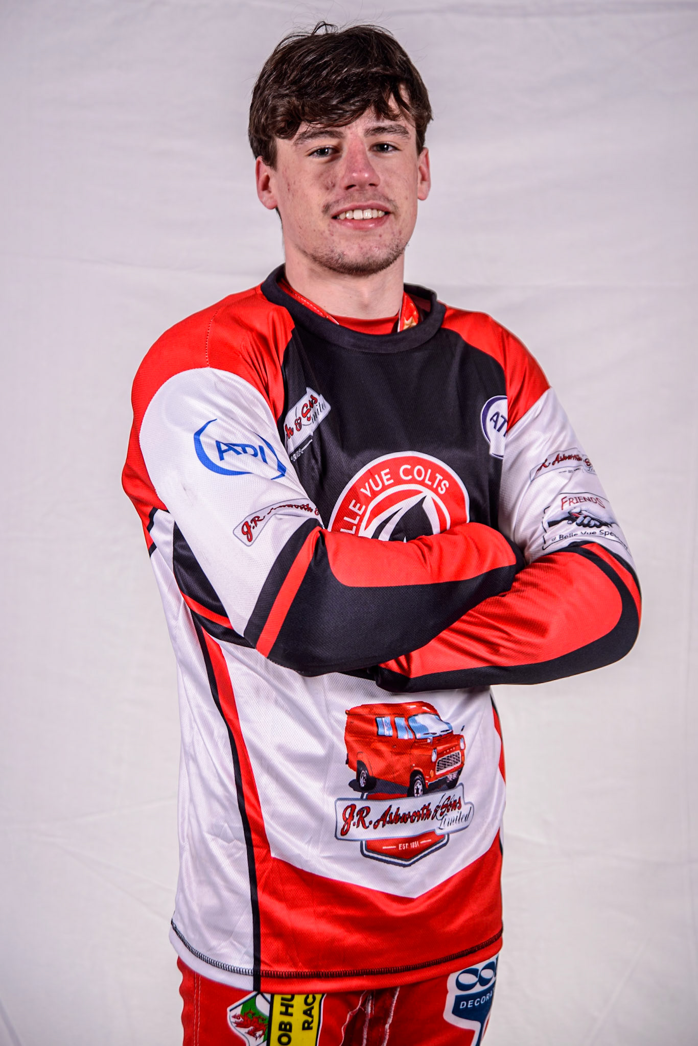 Billy Budd - Belle Vue Colts during the Belle Vue Aces Media Day at the National Speedway Stadium, Manchester on Wednesday 12th March 2025. (Photo: Ian Charles | MI News)