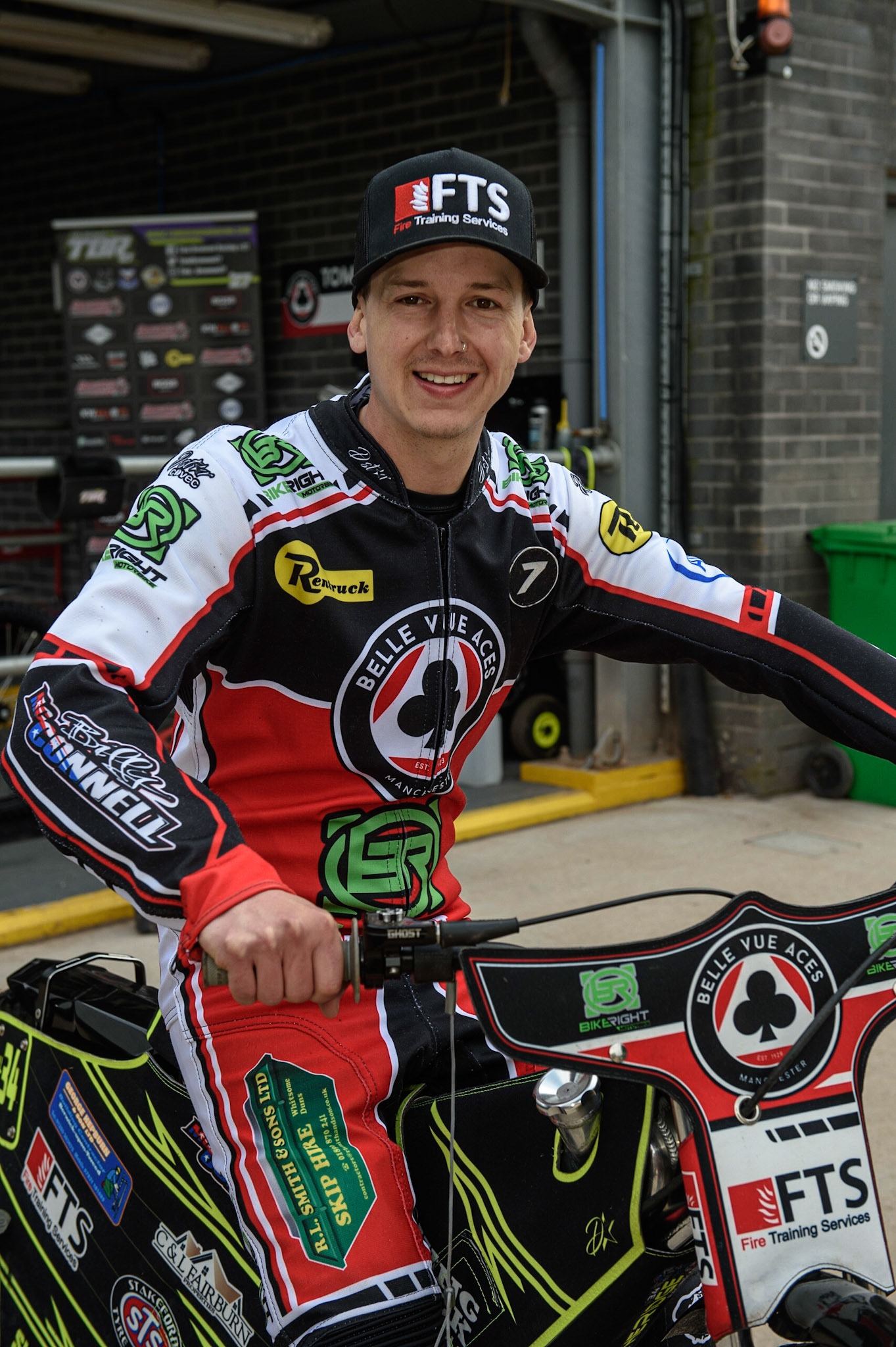 Photo: Ian CharlesJye Etheridge - Belle Vue AcesBelle Vue Press &amp; Practice, , National Speedway Stadium, Manchester Thursday  13  May  2021