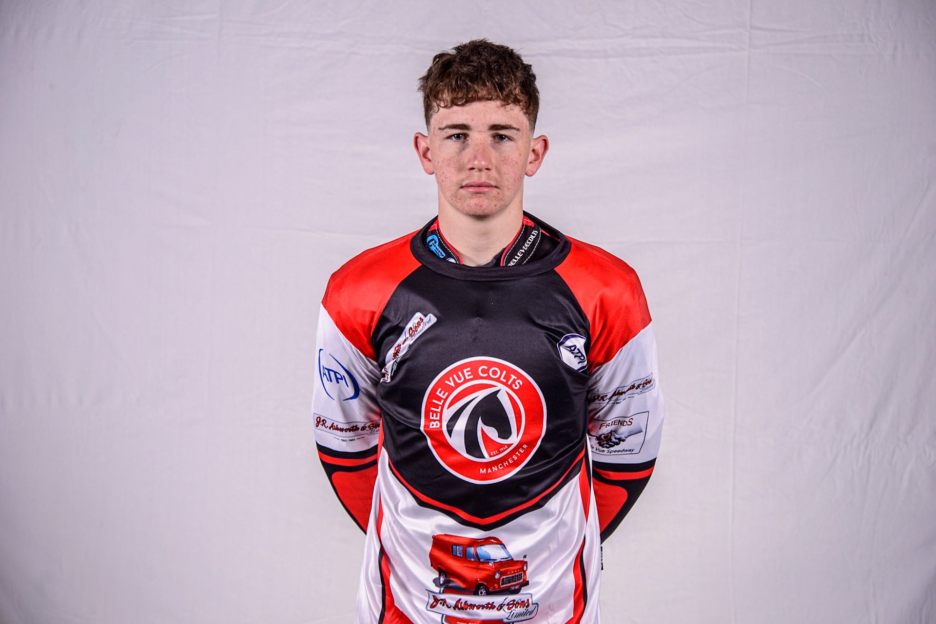 Will Cairns - Belle Vue Colts during the Belle Vue Aces Media Day at the National Speedway Stadium, Manchester on Wednesday 12th March 2025. (Photo: Ian Charles | MI News)
