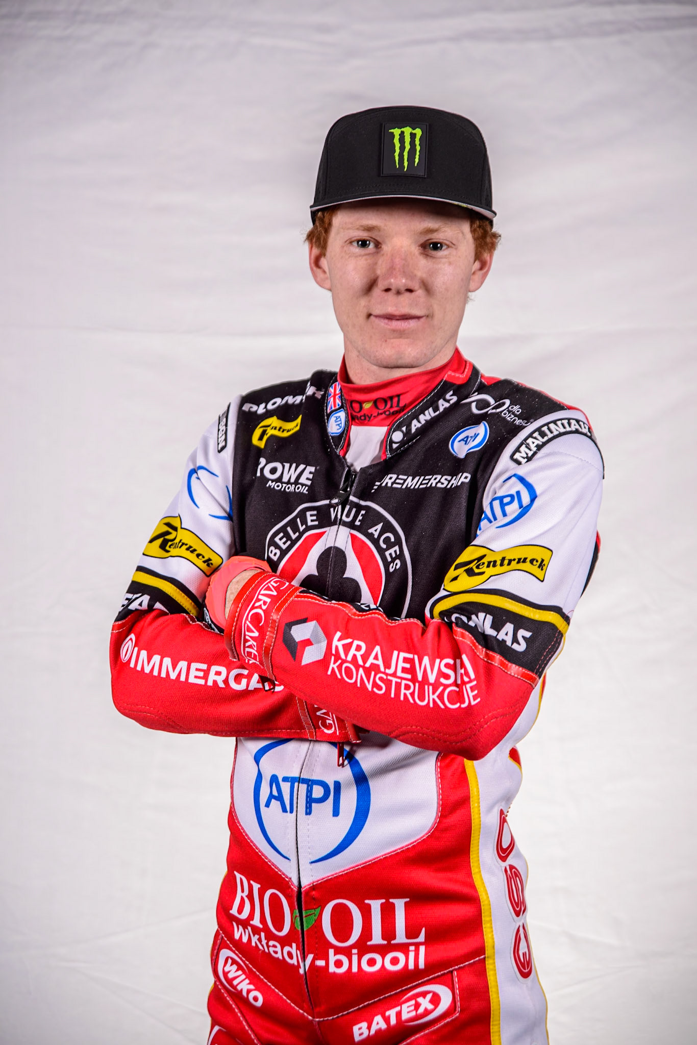 Dan Bewley - Belle Vue Aces during the Belle Vue Aces Media Day at the National Speedway Stadium, Manchester on Wednesday 12th March 2025. (Photo: Ian Charles | MI News)