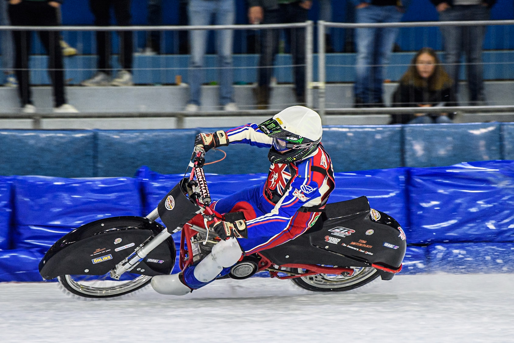 Rob Irving of Great Britain in action during the Roelof Thijs Bokaal, Ice Rink Thialf, Heerenveen, Netherlands on Friday 4th April 2025. (Photo: Ian Charles | MI News)