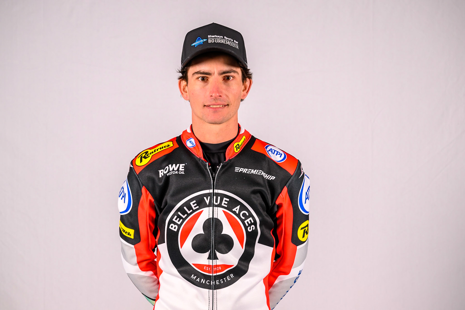 Zach Cook of Belle Vue Aces during the Belle Vue Aces Media Day at the National Speedway Stadium, Manchester on Wednesday 11th March 2026. (Photo: Ian Charles | MI News)