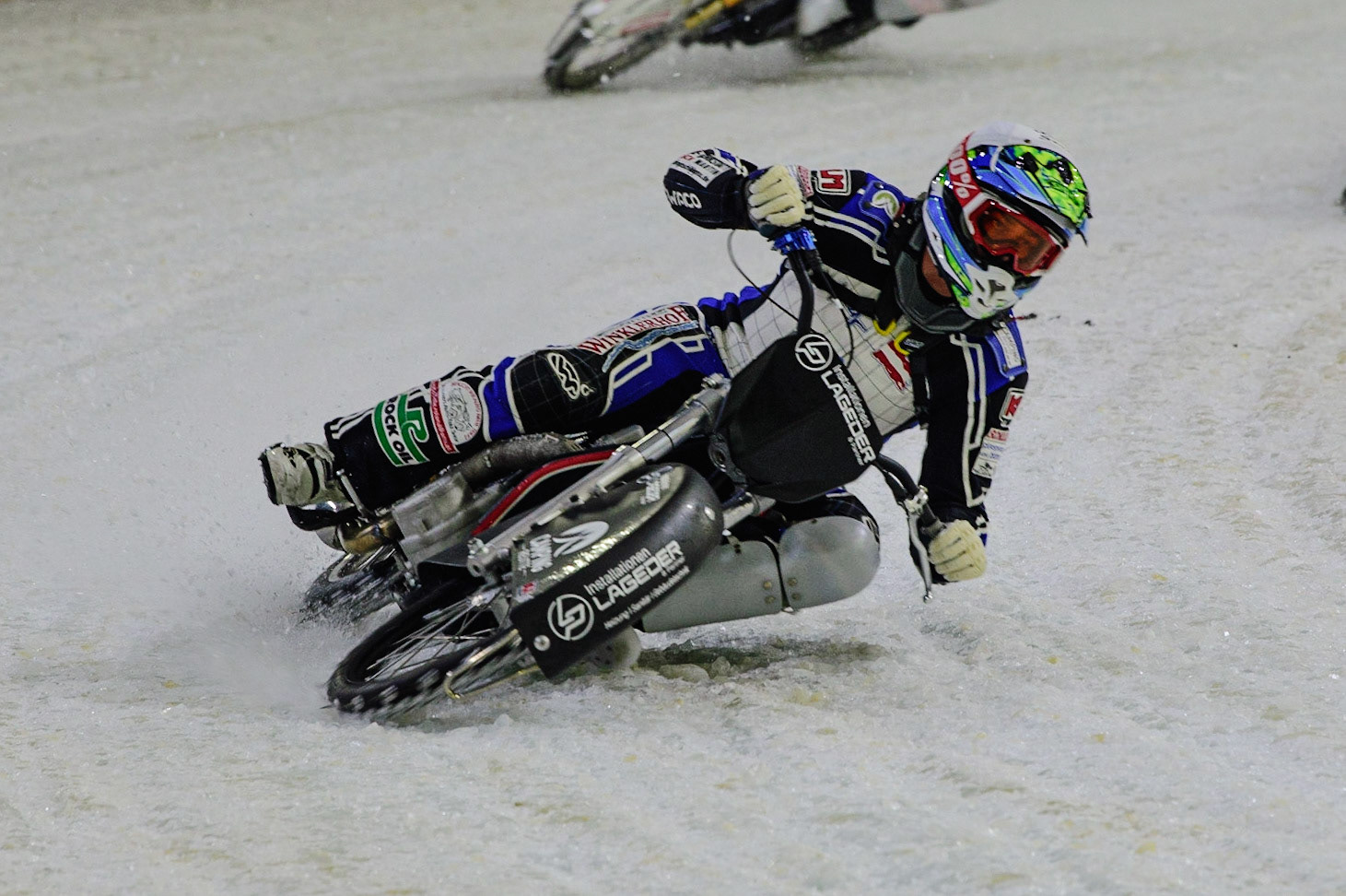 HEERENVEEN, NL. APR 1. Philip Lageder in action  during the ROLOEF THIJS BOKAAL  at Ice Rink Thialf, Heerenveen on Friday 1st April 2022. (Credit: Ian Charles | MI News)
