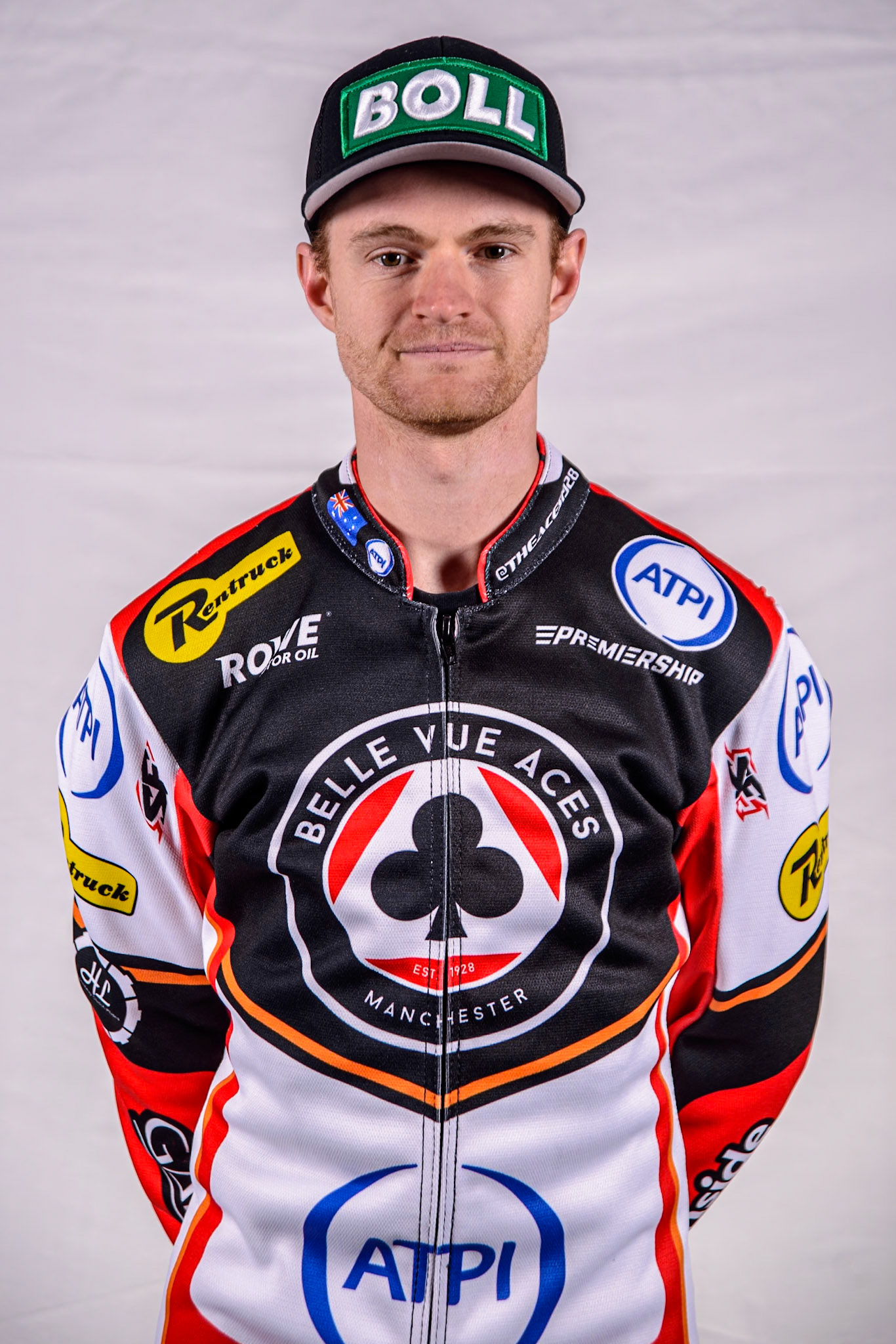 Brady Kurtz - Belle Vue Aces during the Belle Vue Aces Media Day at the National Speedway Stadium, Manchester on Wednesday 12th March 2025. (Photo: Ian Charles | MI News)
