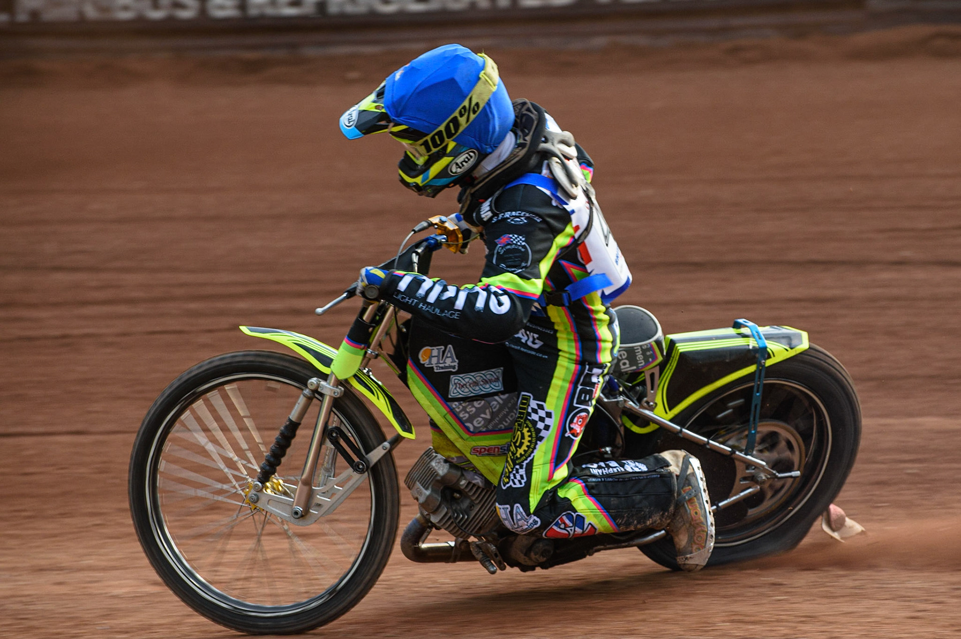MANCHESTER, UK. MAY 28TH   Alex Goldsborough  in action  during the British Junior Championship at the National Speedway Stadium, Manchester on Friday 28th May 2021. (Credit: Ian Charles | MI News)