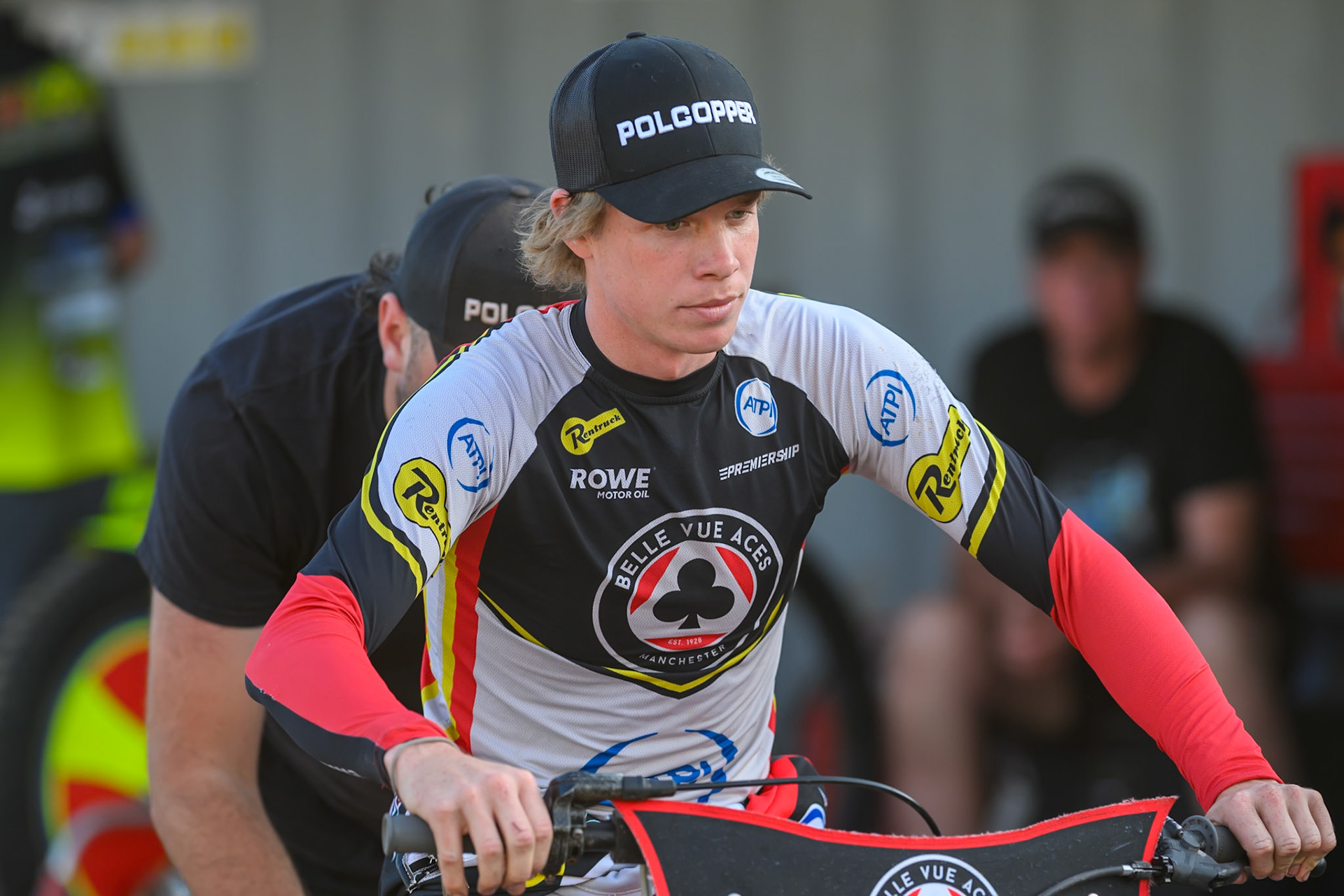 Tate Zischke of Belle Vue Aces  during the Rowe Motor Oil Premiership match between Northampton Foxes and Belle Vue Aces at Northampton International Shaleway, Northampton on Thursday 13th August 2026. (Photo: Ian Charles | MI News)