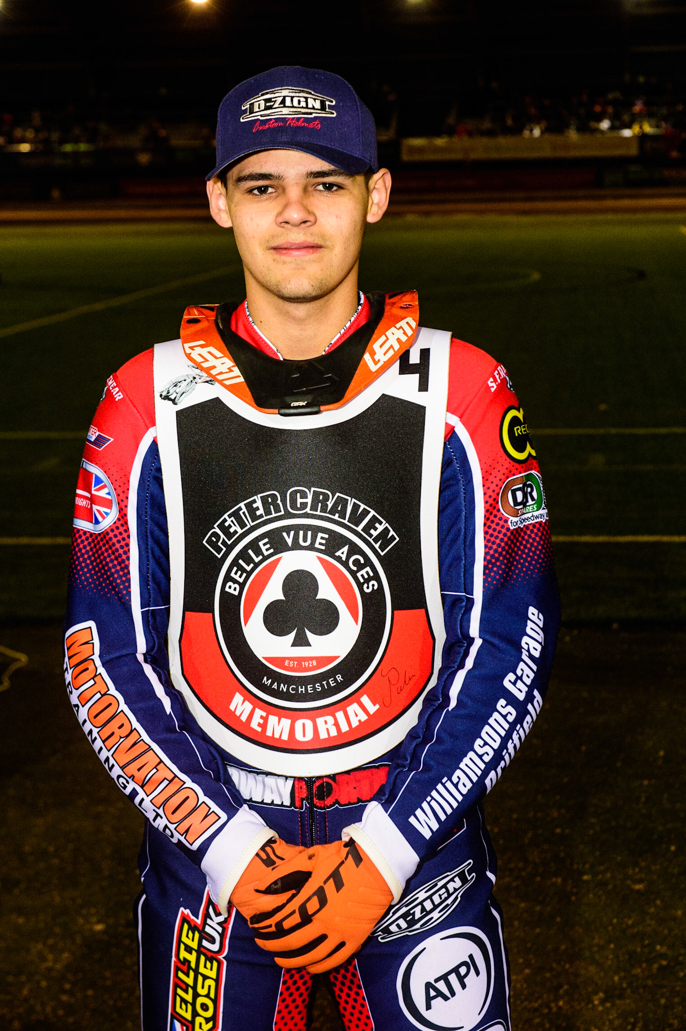 MANCHESTER, UK. OCT 23RD  Jordan Palin  during the Peter Craven Memorial Trophy event at the National Speedway Stadium, Manchester on Saturday 23rd October 2021. (Credit: Ian Charles | MI News)