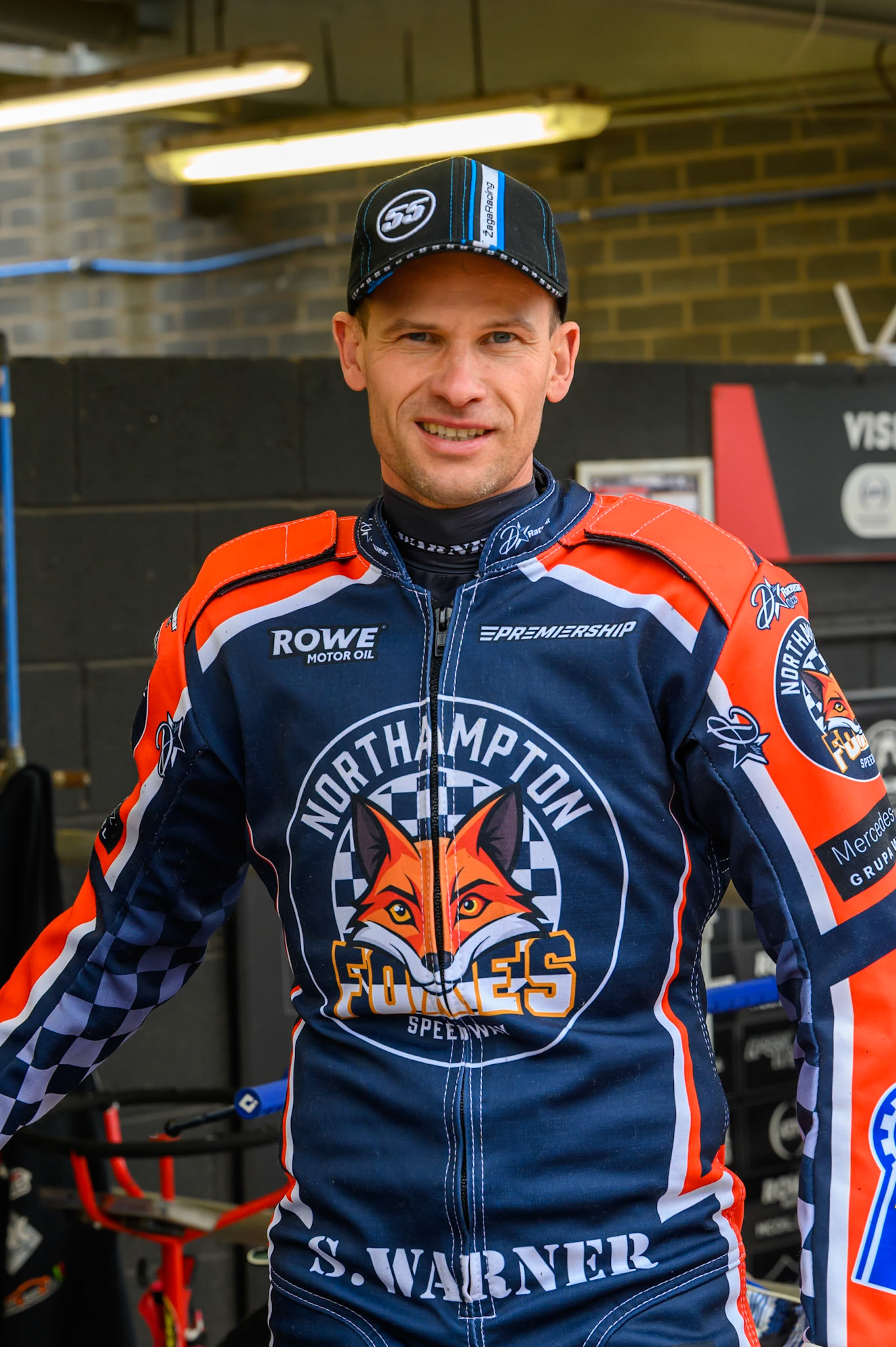 Matej Zagar of Northampton Foxes during the Rowe Motor Oil Premiership match between Belle Vue Aces and Northampton Foxes at the National Speedway Stadium, Manchester on Monday 4th May 2026. (Photo: Ian Charles | MI News)