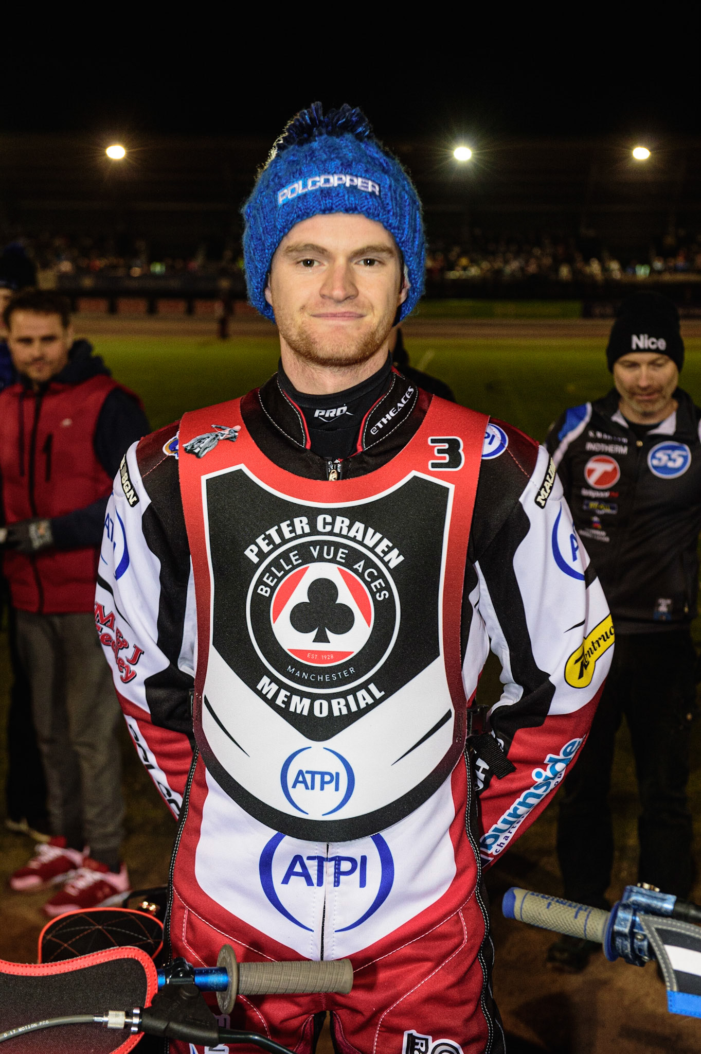 MANCHESTER, UK. MAR 21ST. Brady Kurtz during the ATPI Peter Craven Memorial Trophy at the National Speedway Stadium, Manchester on Monday 21st March 2022. (Credit: Ian Charles | MI News)
