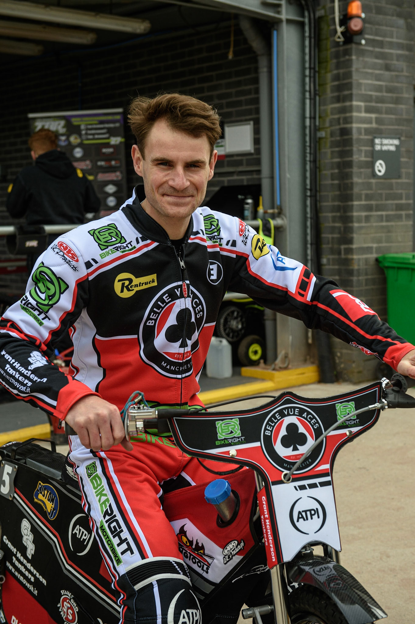 Photo: Ian CharlesRichie Worrall - Belle Vue AcesBelle Vue Press &amp; Practice, , National Speedway Stadium, Manchester Thursday  13  May  2021