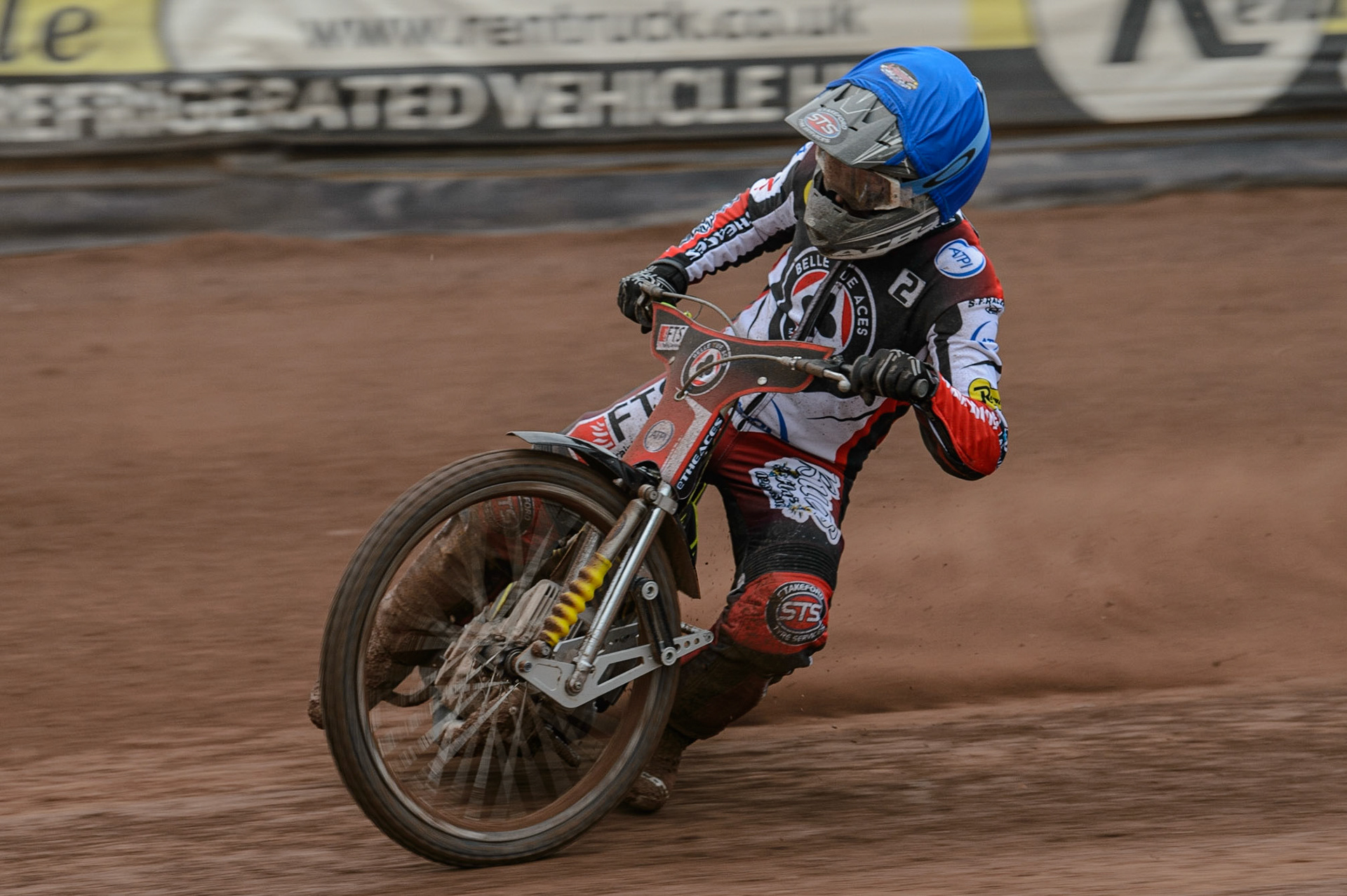 MANCHESTER, UK. MAY 2ND  Jye Etheridge   in action  for Belle Vue ATPI Aces  during the SGB Premiership match between Belle Vue Aces and Peterborough at the National Speedway Stadium, Manchester on Monday 2nd May 2022. (Credit: Ian Charles | MI News)