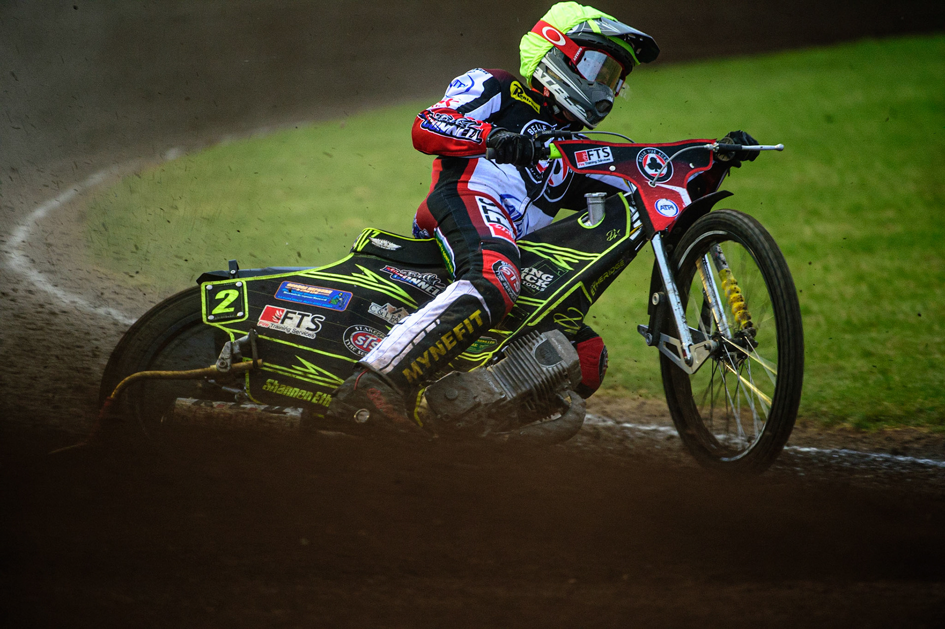 PETERBOROUGH, UK. MAY 9TH  Jye Etheridge  in action  for Belle Vue ATPI Aces  during the SGB Premiership match between Peterborough Panthers and Belle Vue Aces at East of England Showground, Peterborough on Monday 9th May 2022. (Credit: Ian Charles | MI News)
