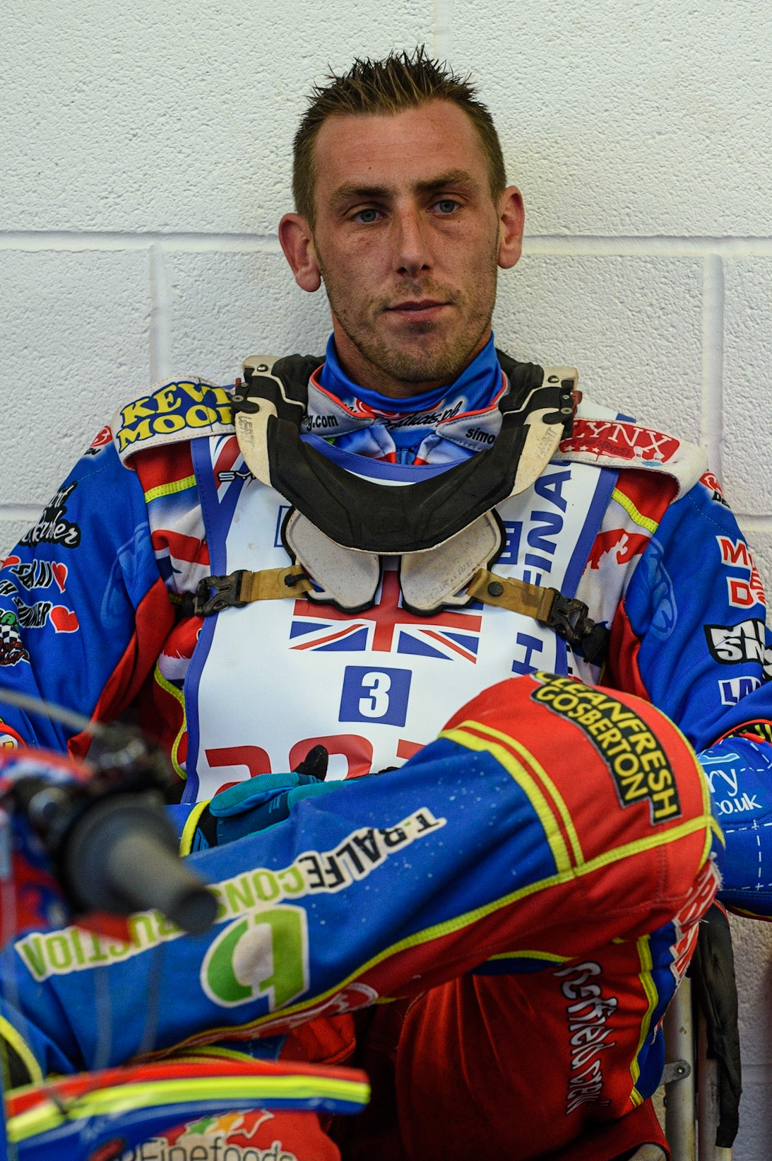 MANCHESTER, UK. AUGUST 16TH   Simon Lambert before the meeting during the Sports Insure British Speedway Finals at the National Speedway Stadium, Manchester on Monday 16th August 2021. (Credit: Ian Charles | MI News)